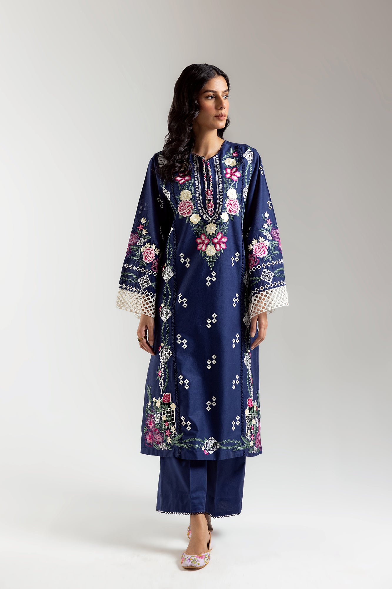 EMBROIDERED SUIT (E3187/103/619) - Image 2