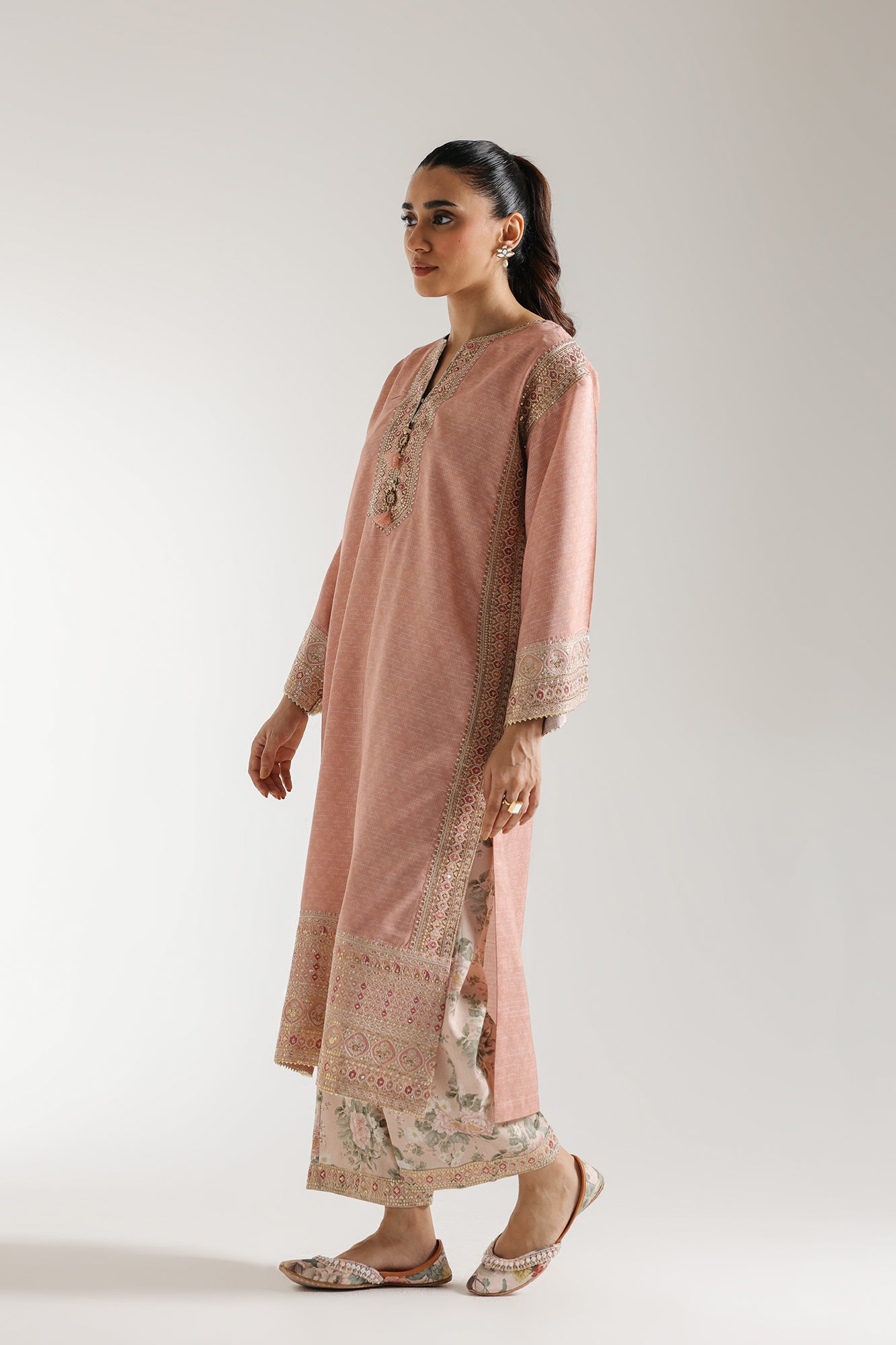 EMBROIDERED SUIT (E3191/103/326) - Image 2