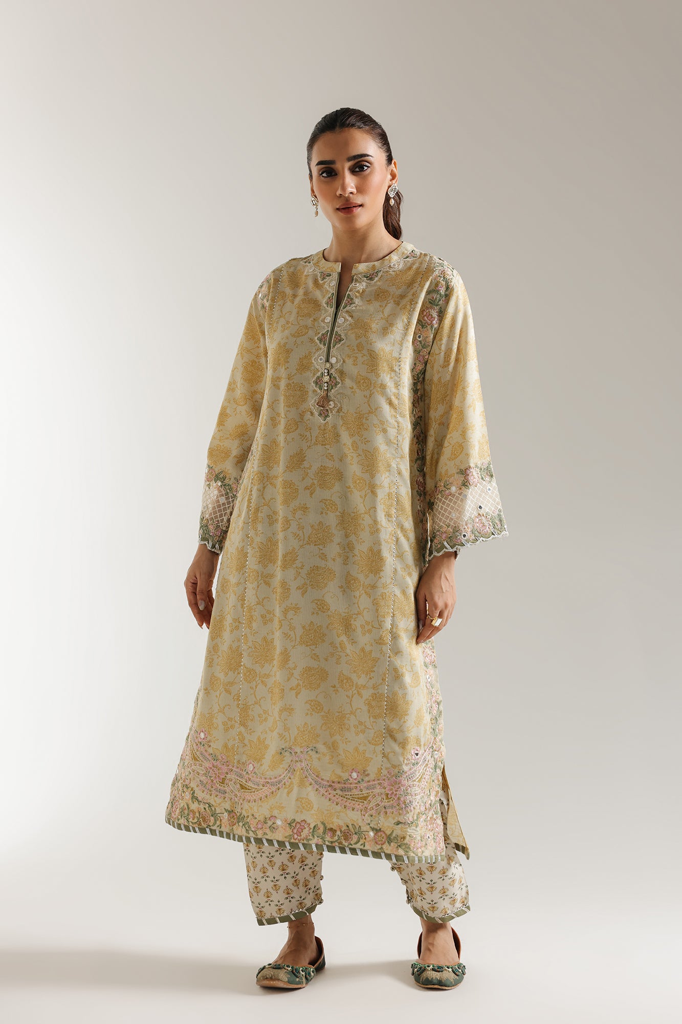 EMBROIDERED SUIT (E3193/103/112) - Image 2