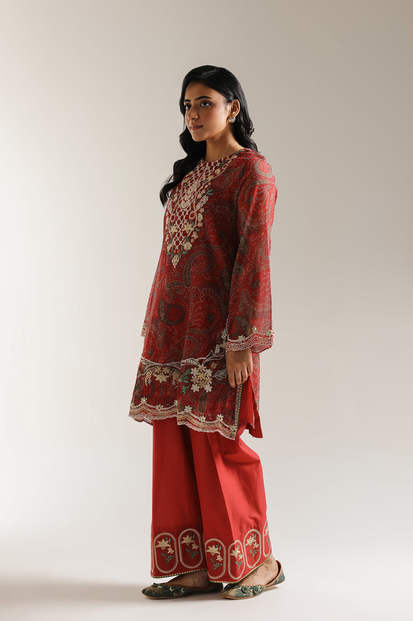 EMBROIDERED SUIT (E3197/103/416) - Image 2