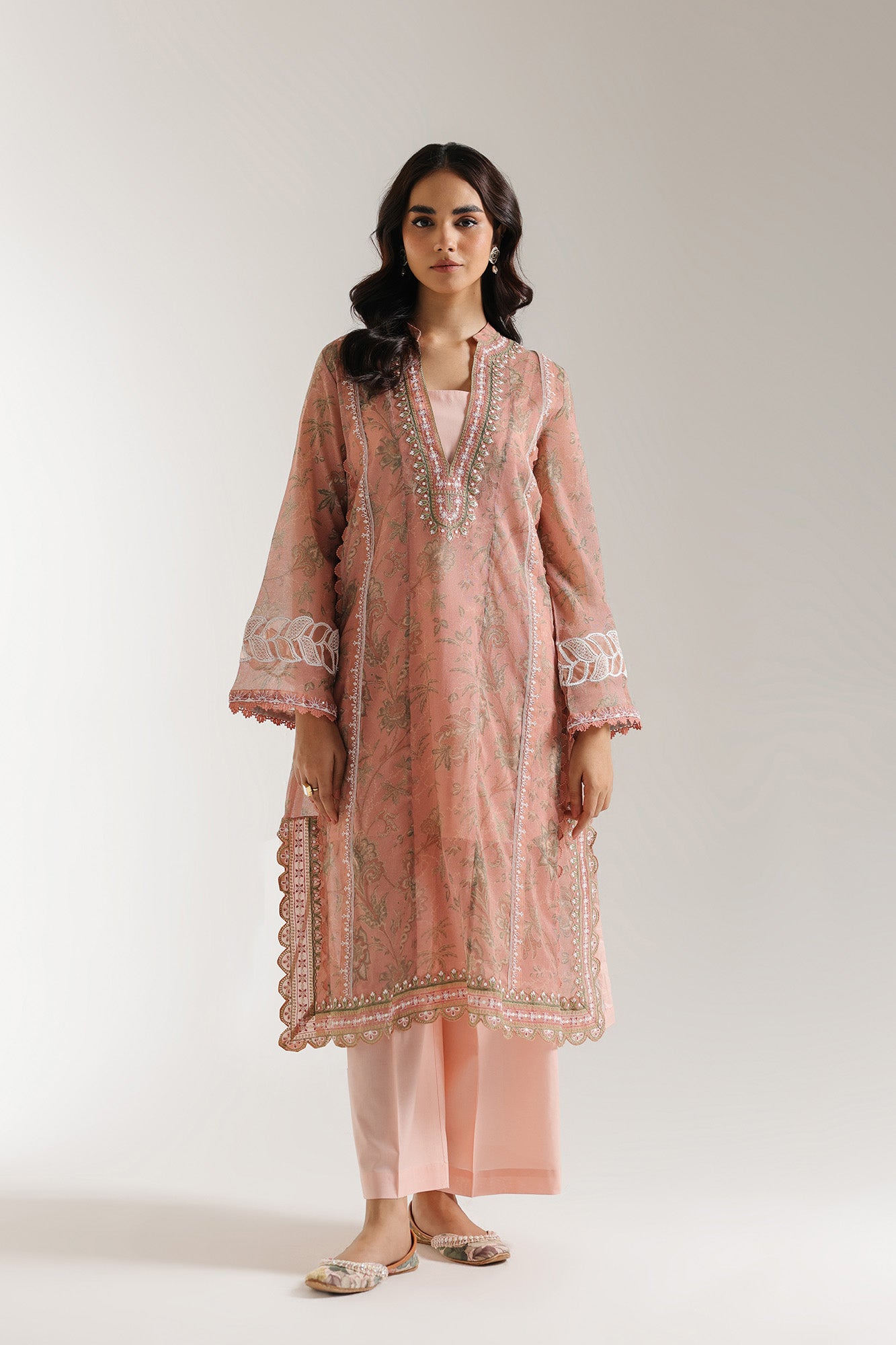 EMBROIDERED SUIT (E3201/103/327) - Image 2