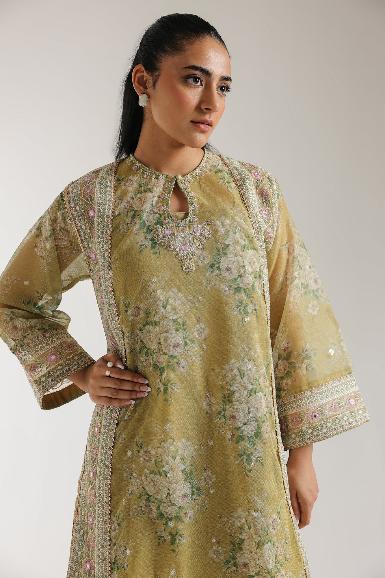 EMBROIDERED SUIT (E3203/103/124) - Image 4