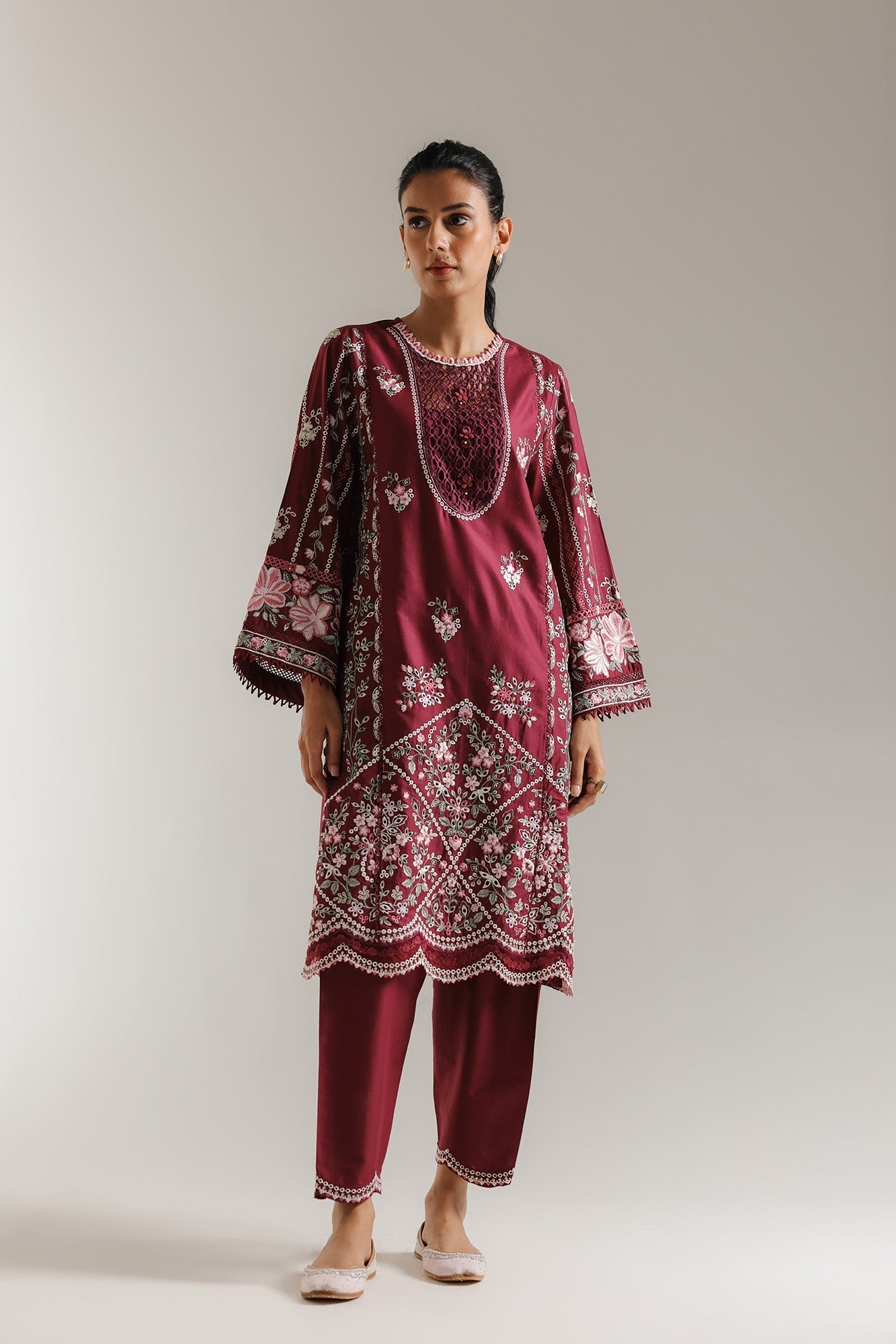 EMBROIDERED SUIT (E103/523/3223) - Image 2