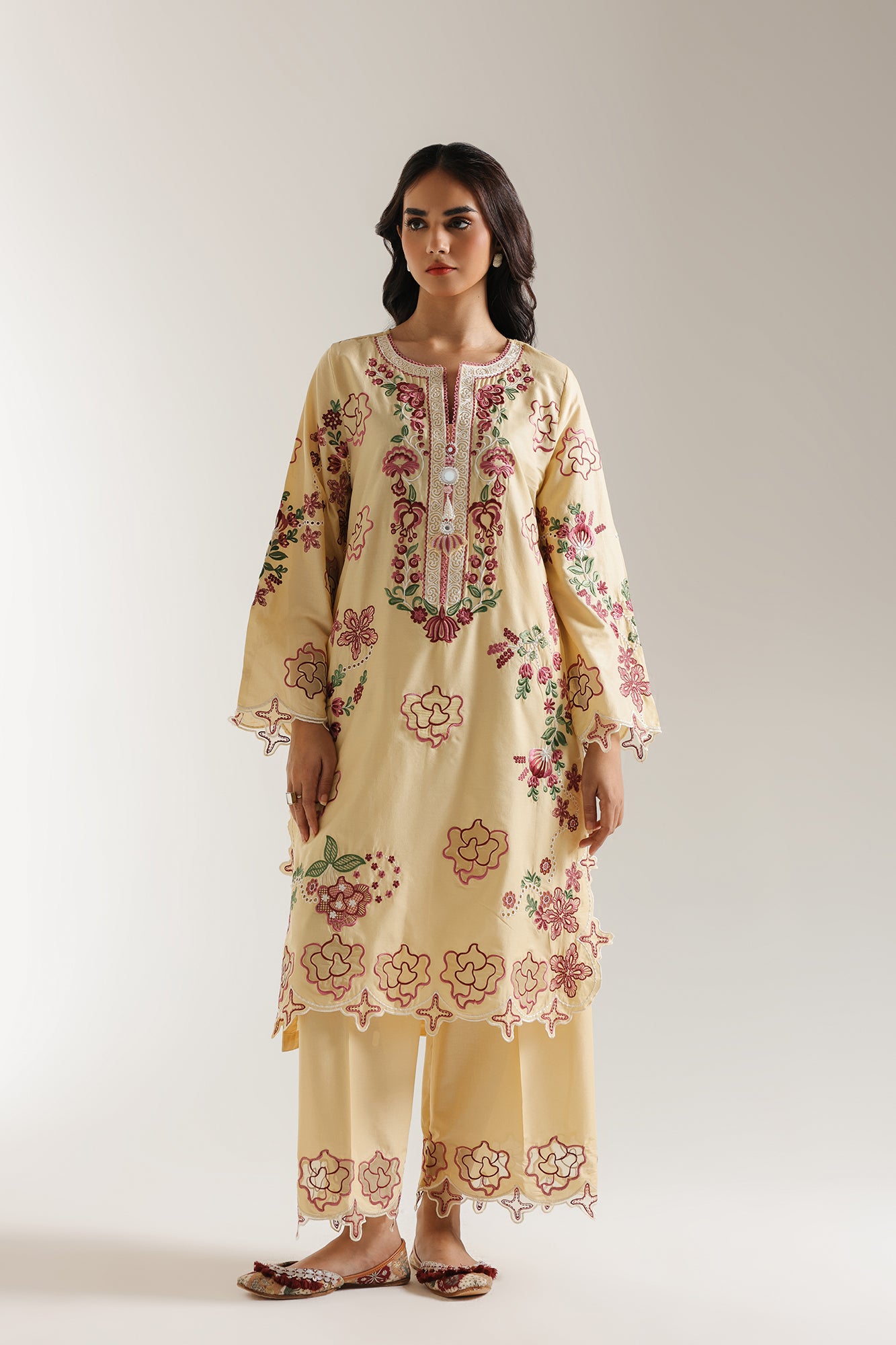 EMBROIDERED SUIT (E103/101/3227) - Image 2