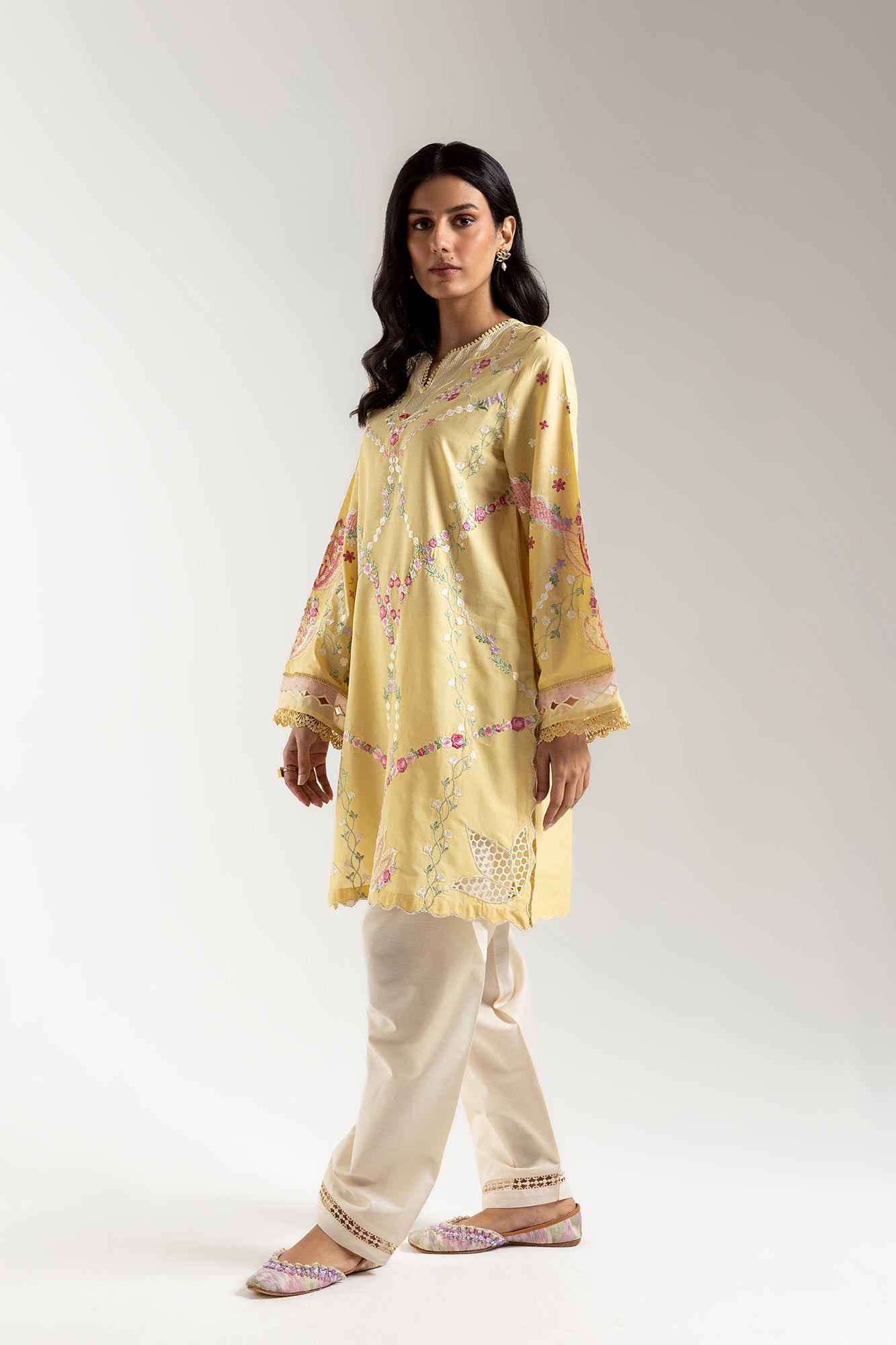 EMBROIDERED SUIT (E3254/103/226) - Image 3