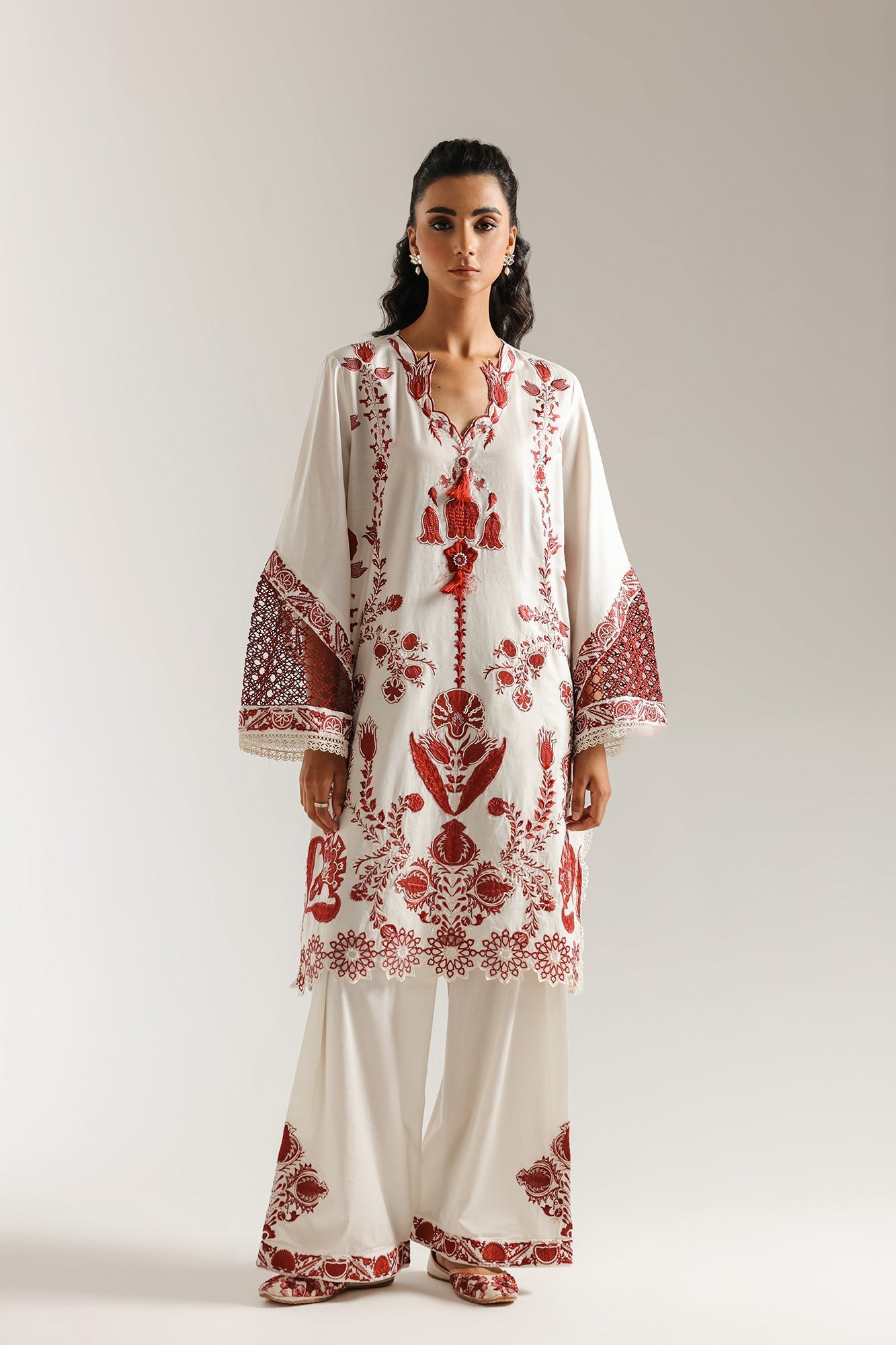 EMBROIDERED SUIT (E3300/103/004) - Image 2