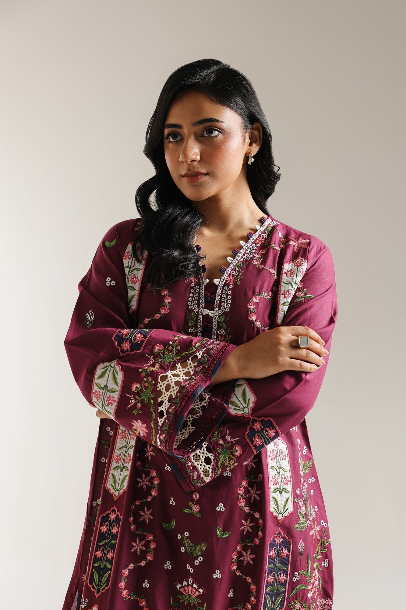 EMBROIDERED SUIT (E3301/103/522) - Image 4