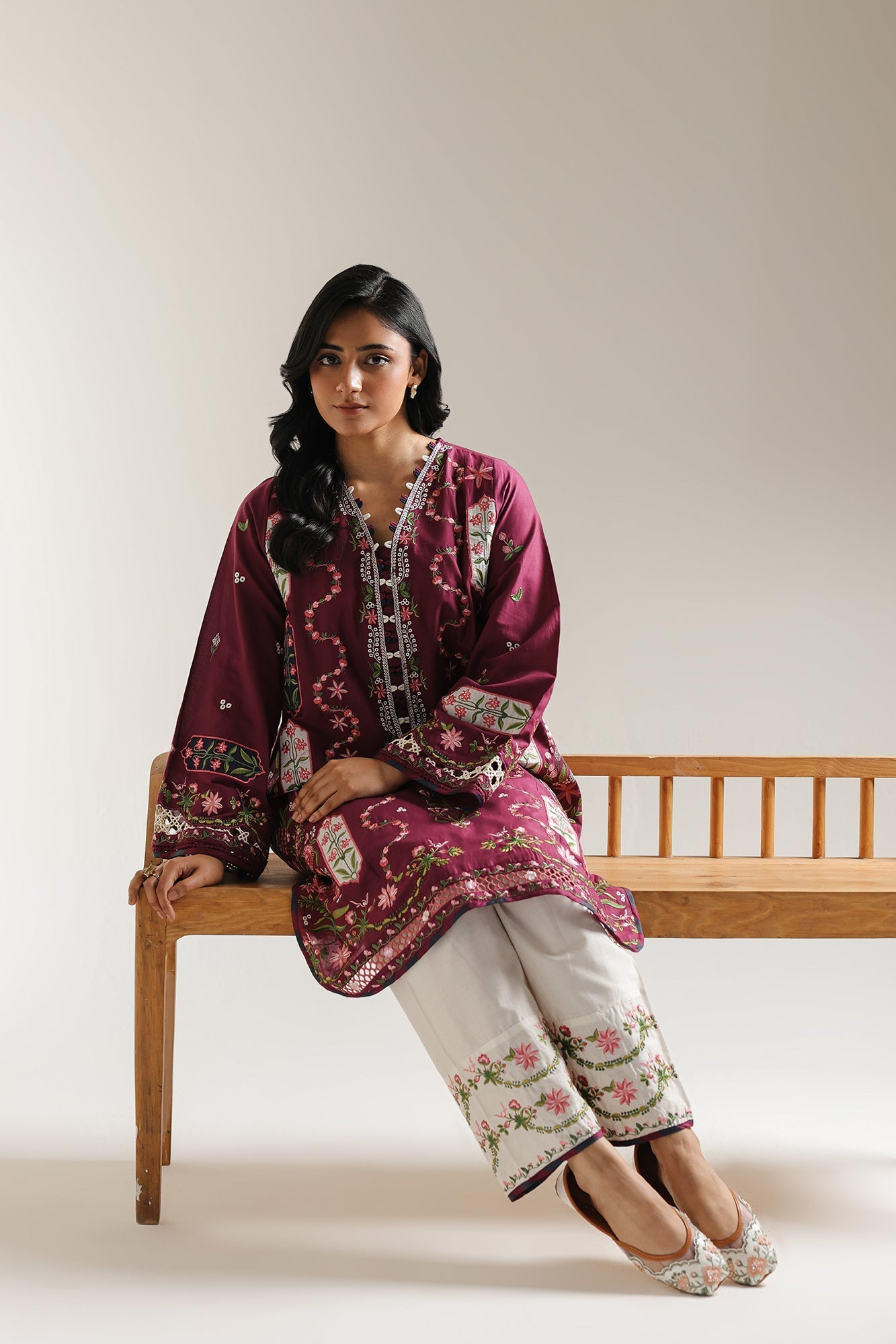 EMBROIDERED SUIT (E3301/103/522) - Image 5