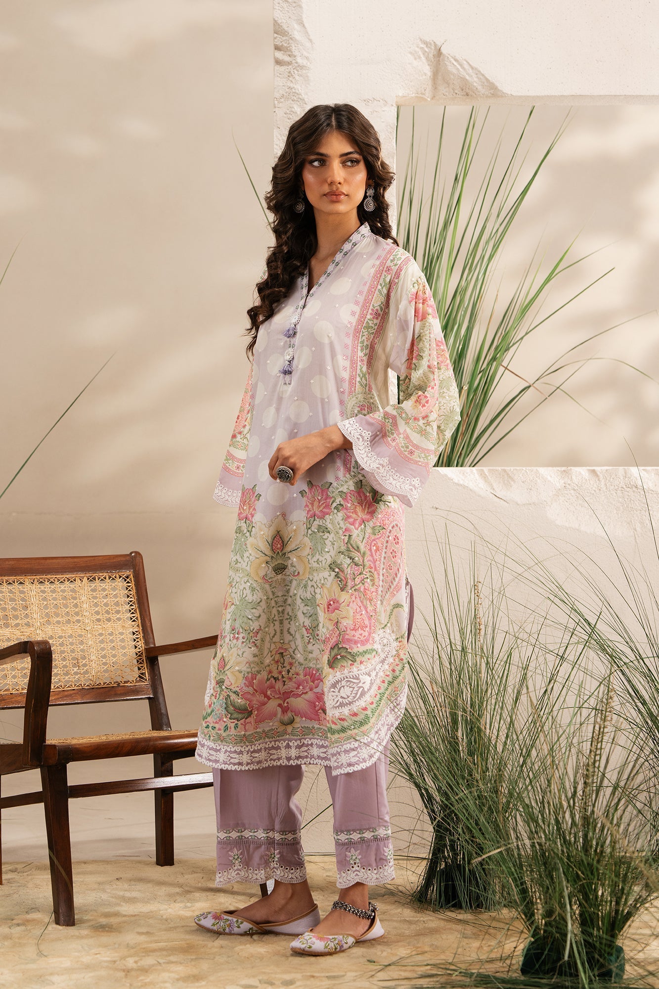 EMBROIDERED SUIT (E3302/103/531) - Image 3