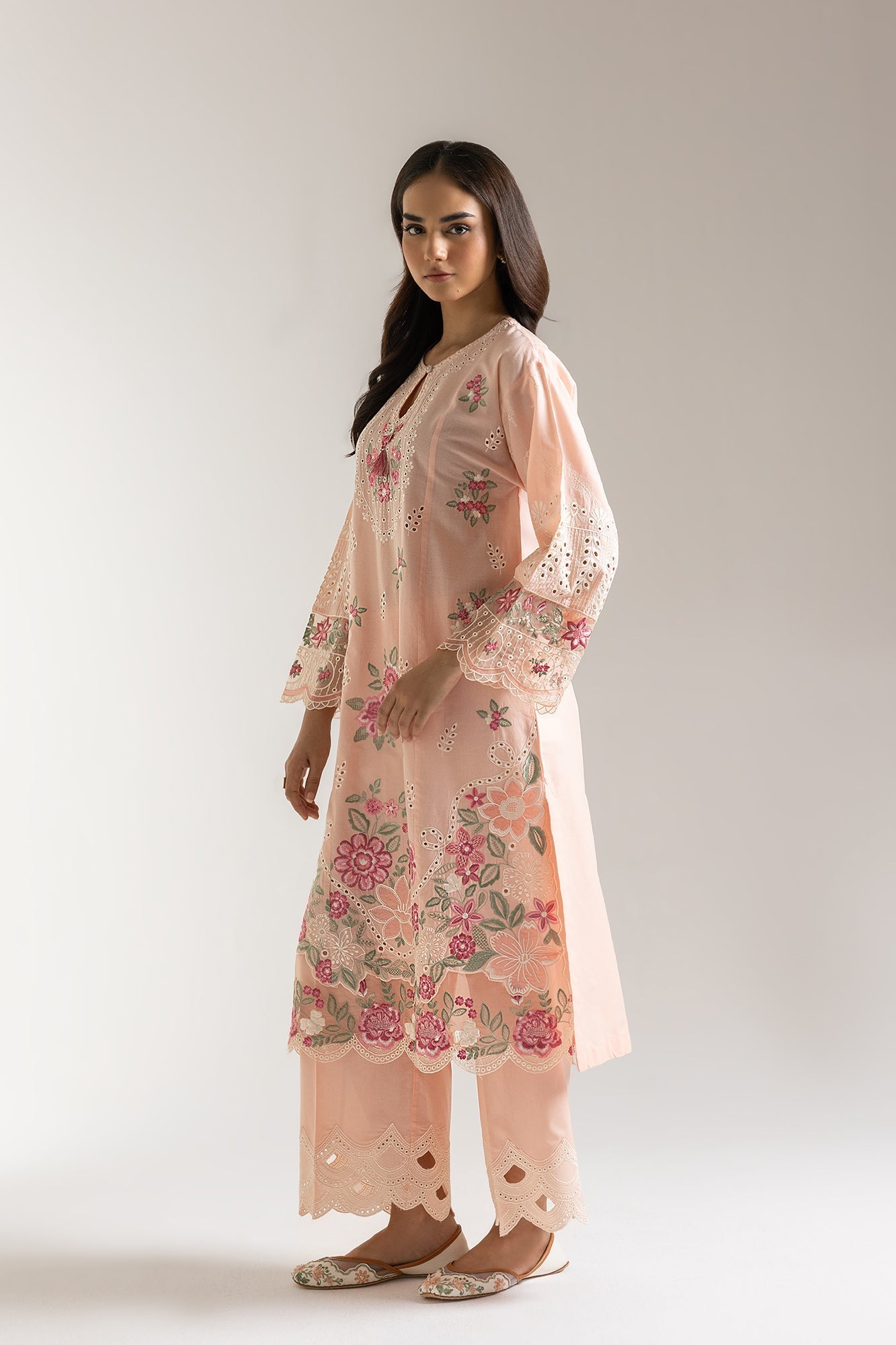 EMBROIDERED SUIT (E3321/103/326) - Image 2