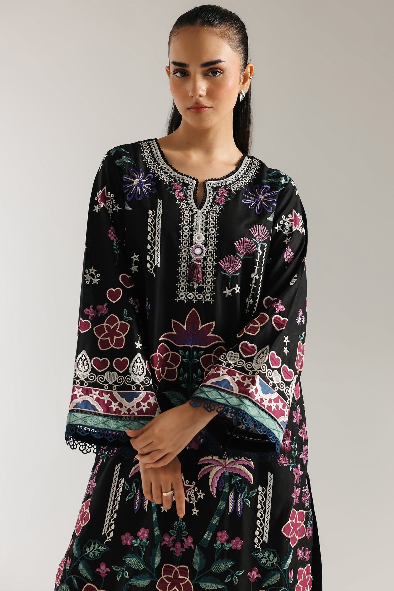 EMBROIDERED SUIT (E3335/103/902) - Image 4