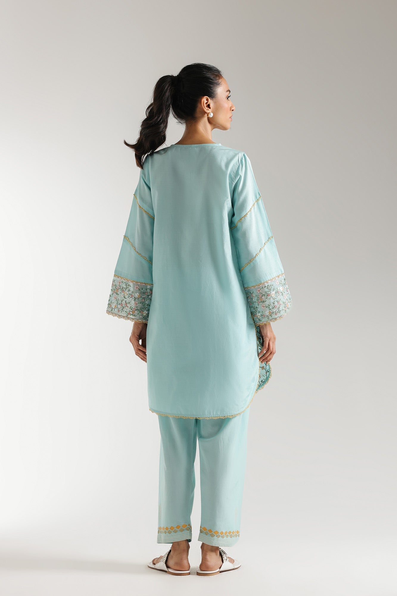 EMBROIDERED SUIT (E3344/103/718) - Image 3