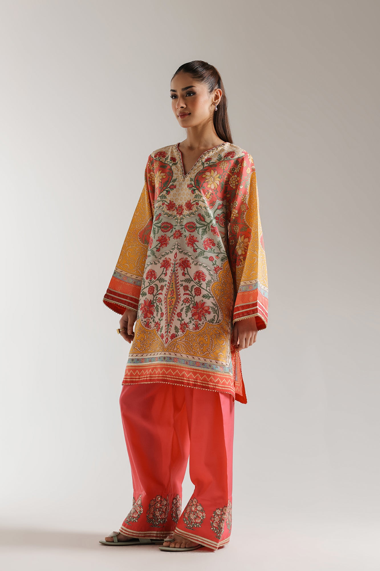 EMBROIDERED SUIT (E3346/103/311) - Image 2