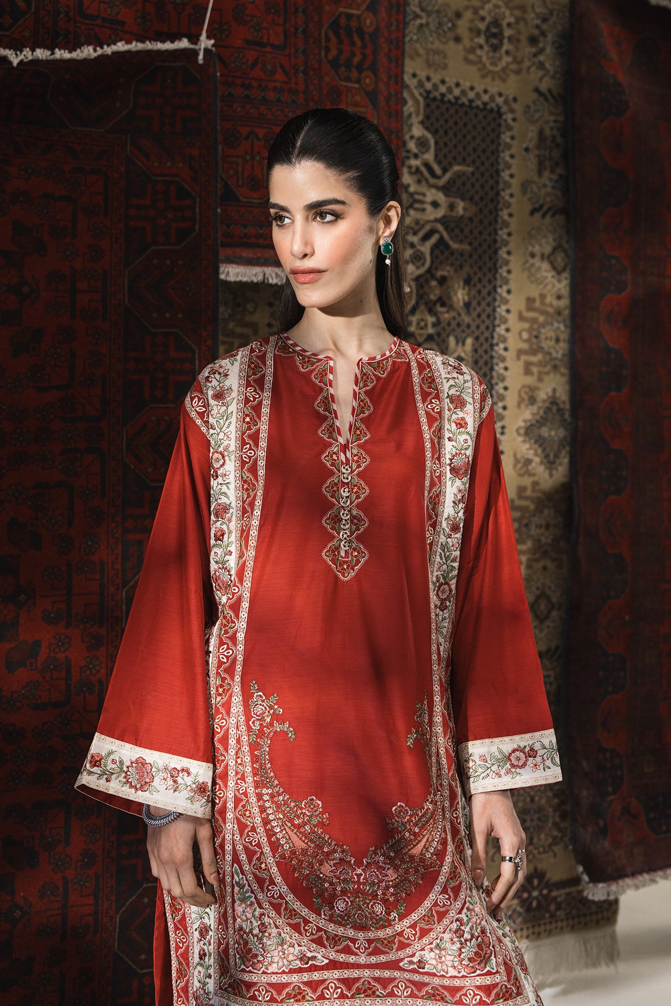 EMBROIDERED SUIT (E3349/103/415) - Image 5