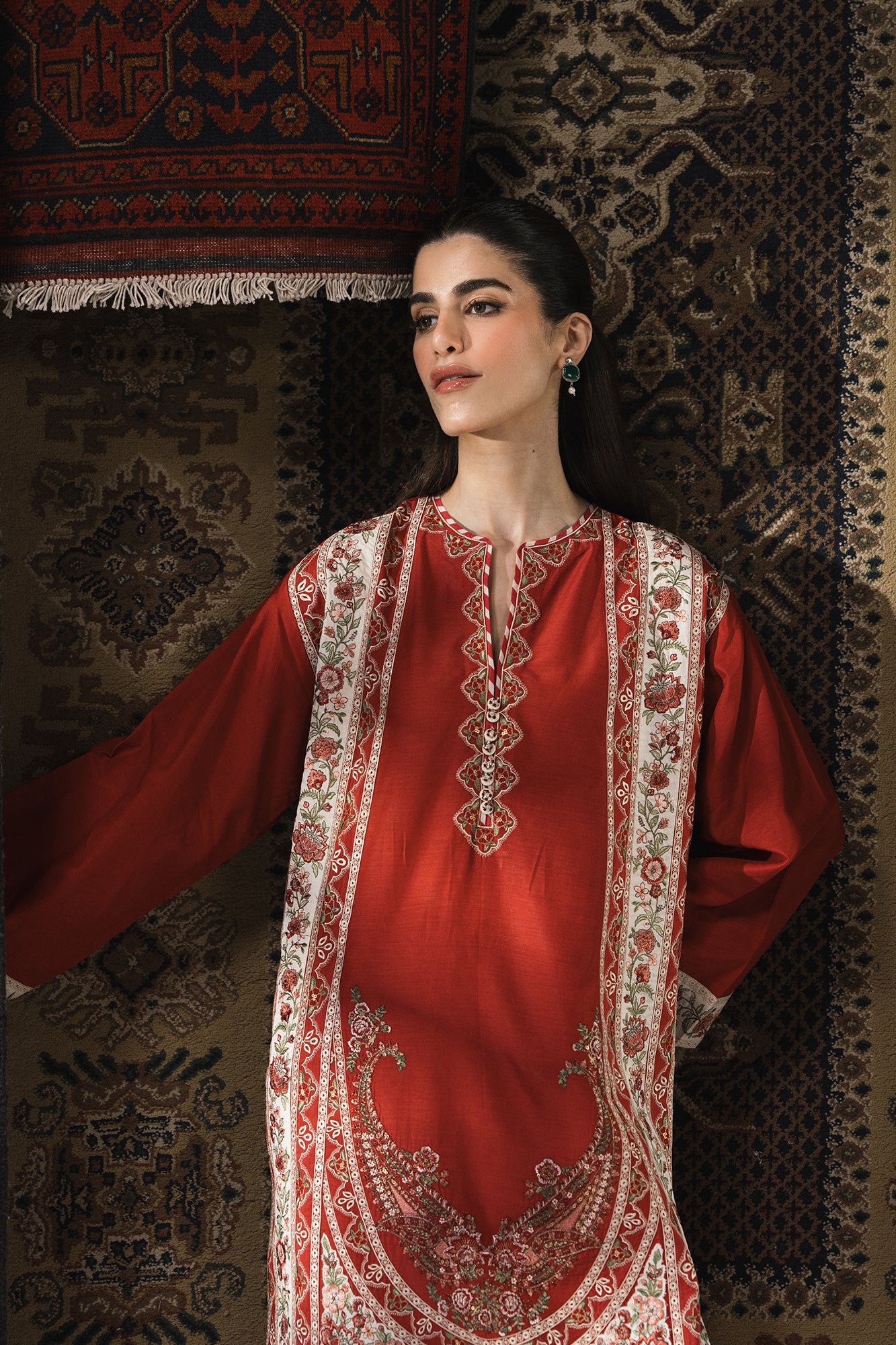 EMBROIDERED SUIT (E3349/103/415) - Image 6