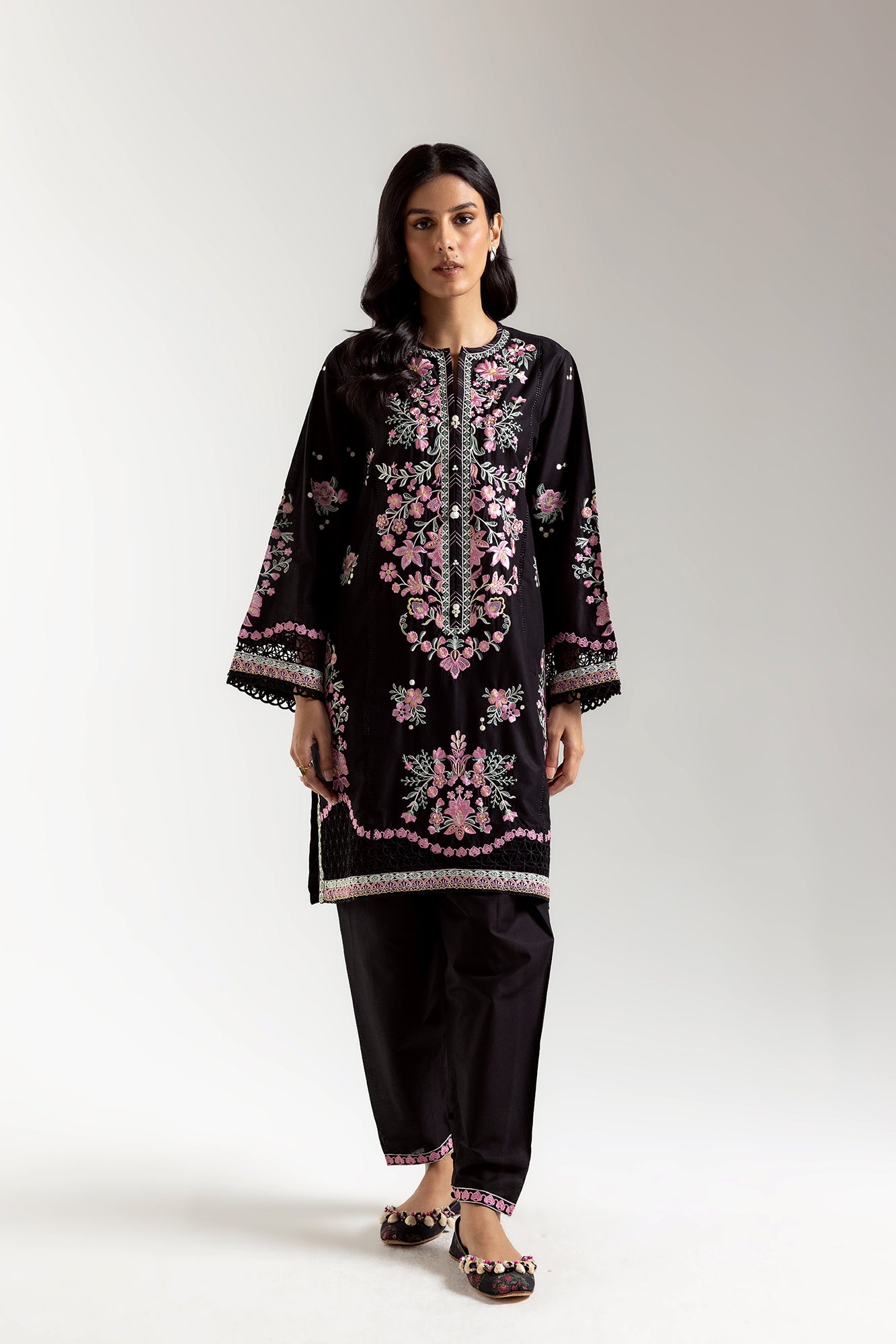 EMBROIDERED SUIT (E3353/103/902) - Image 2