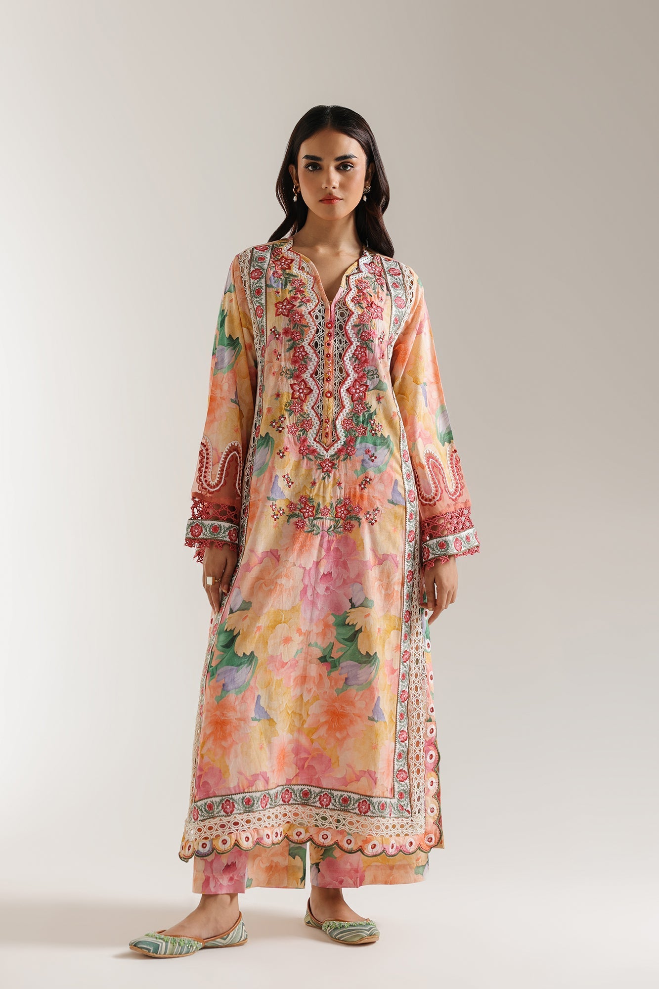 EMBROIDERED SUIT (E103/215/3371) - Image 2