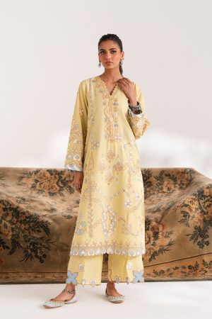 EMBROIDERED SUIT (E3384/103/110)