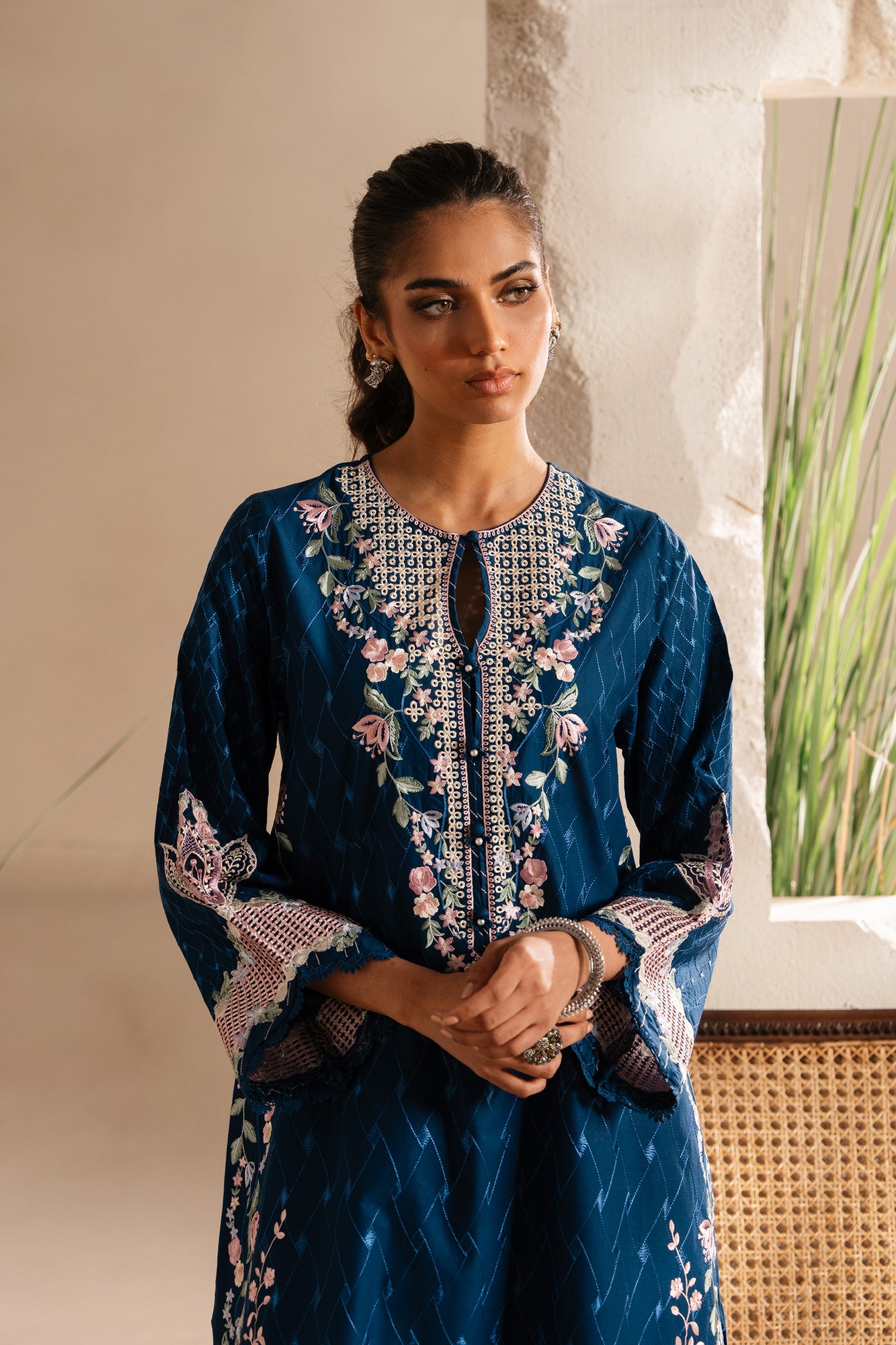 EMBROIDERED SUIT (E3385/103/623) - Image 5