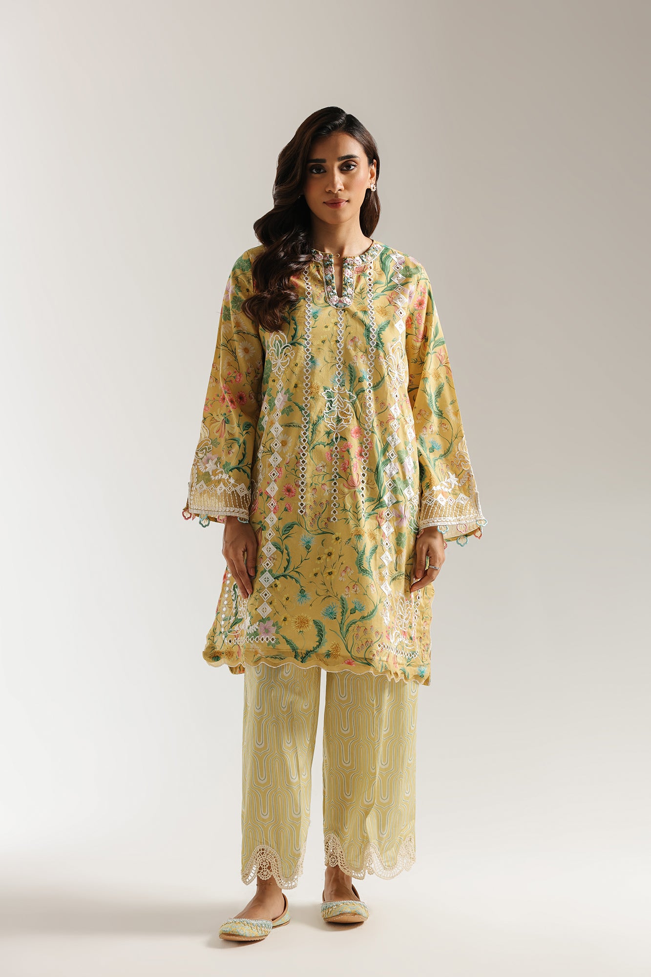 EMBROIDERED SUIT (E3387/103/108) - Image 2