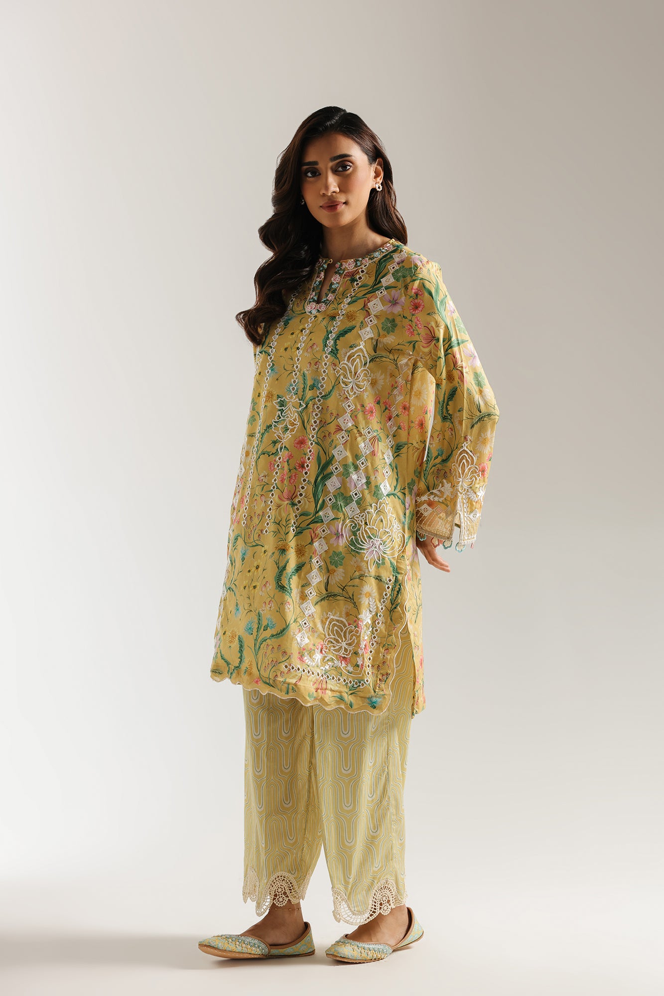 EMBROIDERED SUIT (E3387/103/108) - Image 3