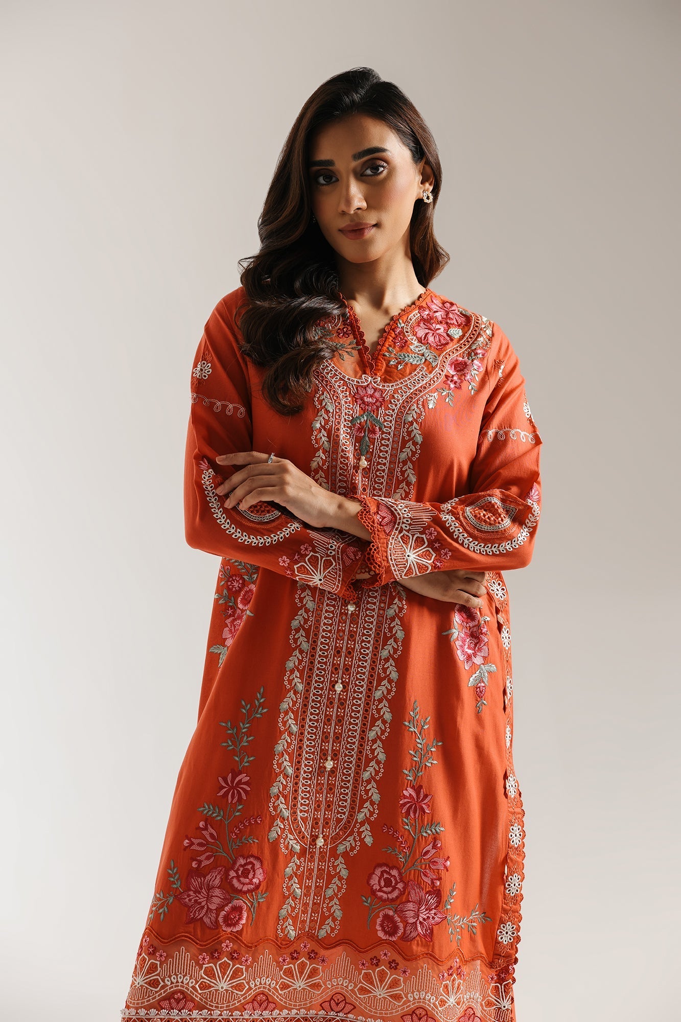EMBROIDERED SUIT (E3388/103/323) - Image 4