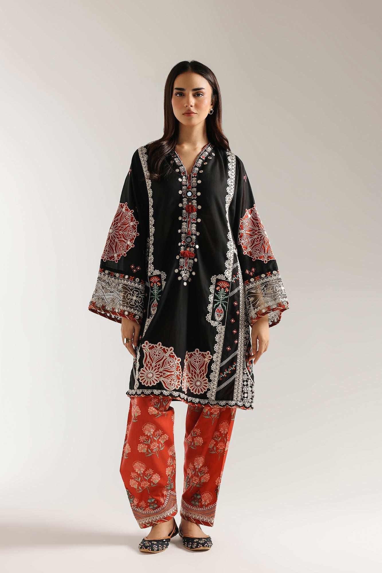 EMBROIDERED SUIT (E3396/103/902) - Image 2