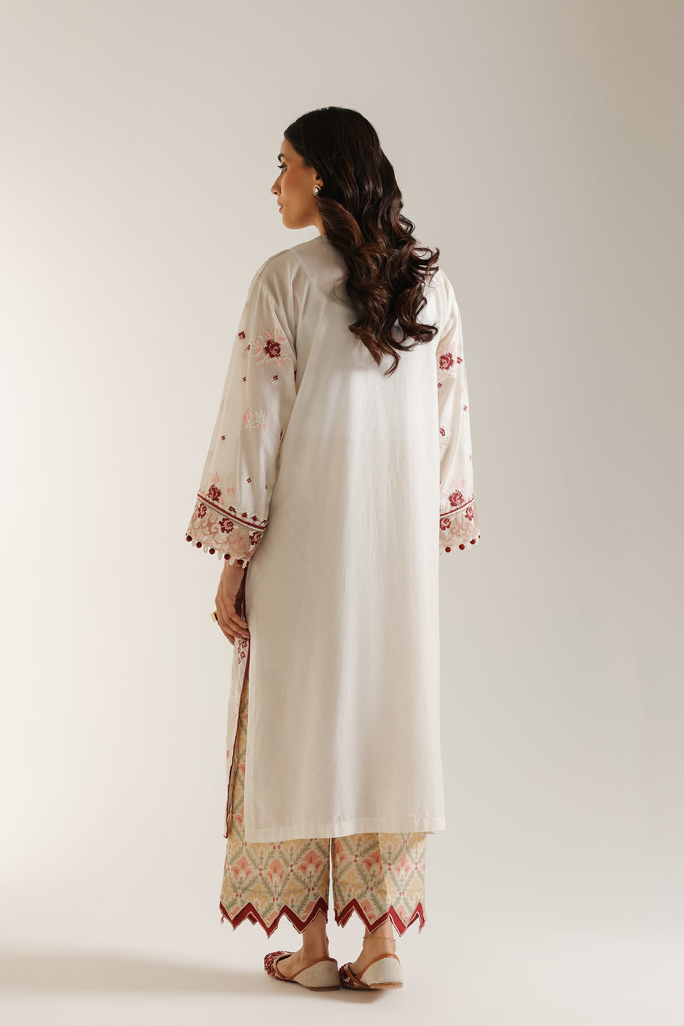 EMBROIDERED SUIT (E3398/103/004) - Image 3
