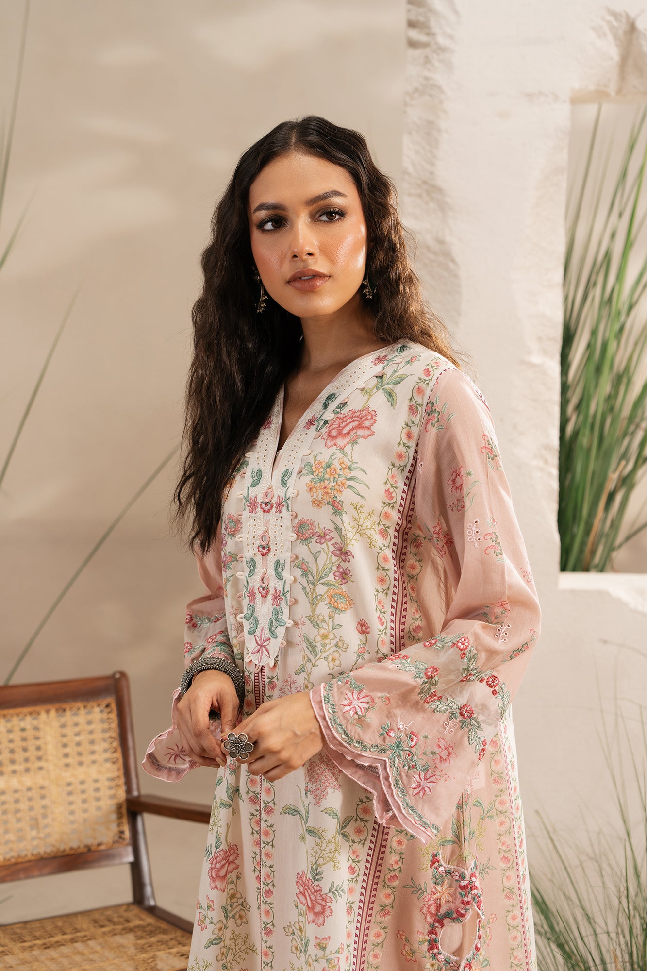 EMBROIDERED SUIT (E3399/103/115) - Image 6