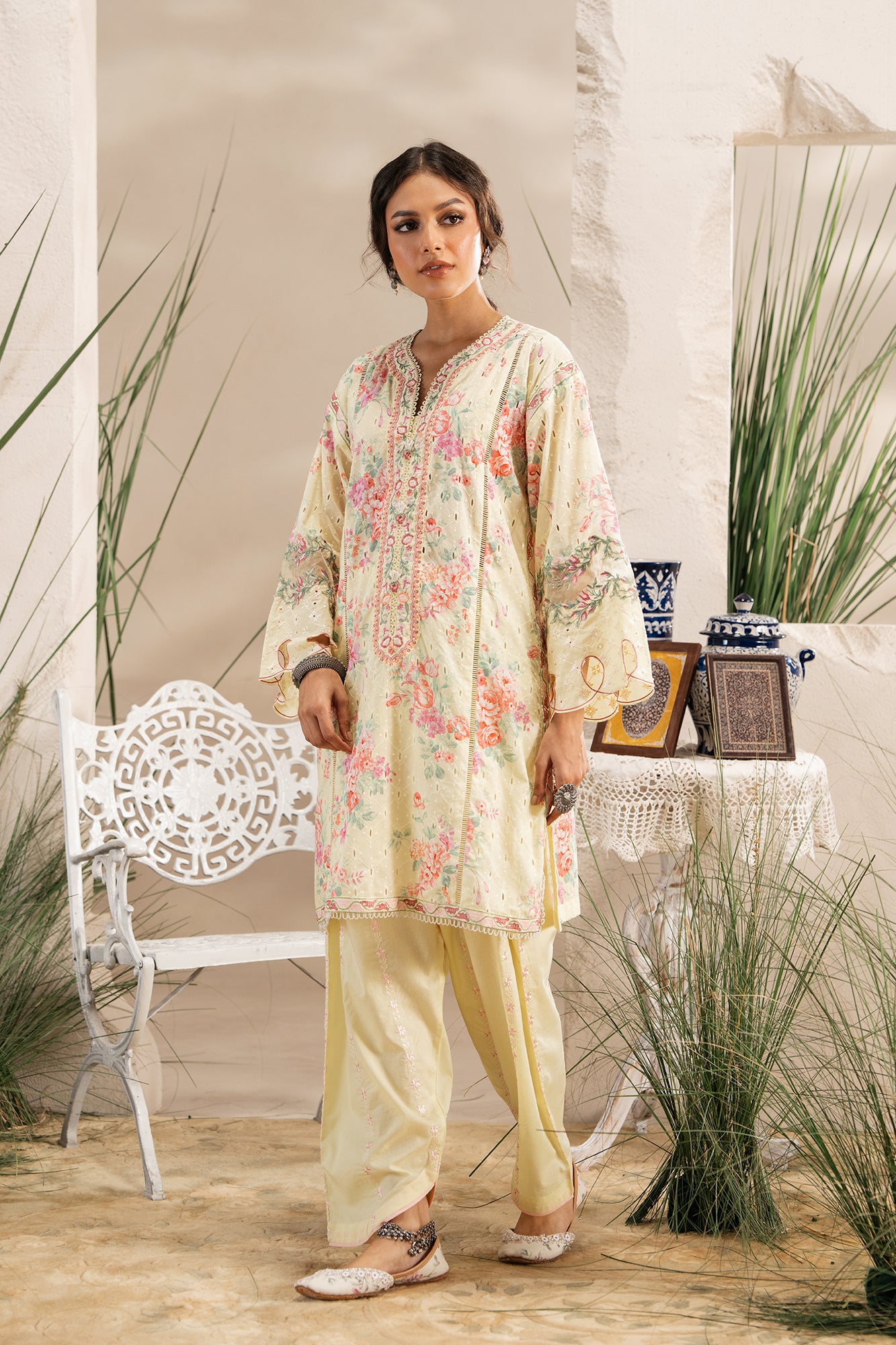EMBROIDERED SUIT (E3409/103/115) - Image 3