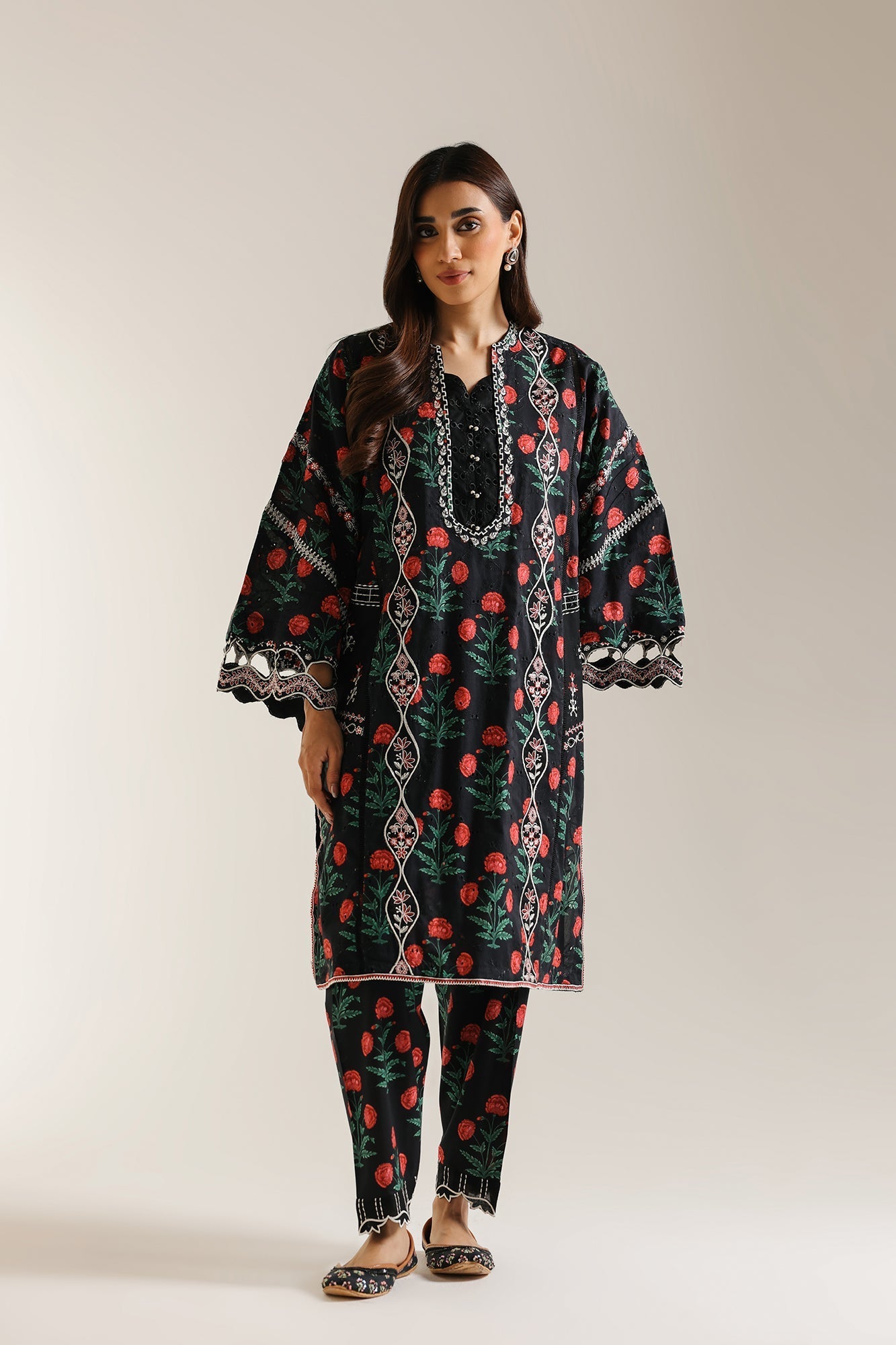 EMBROIDERED SUIT (E3410/103/902) - Image 2