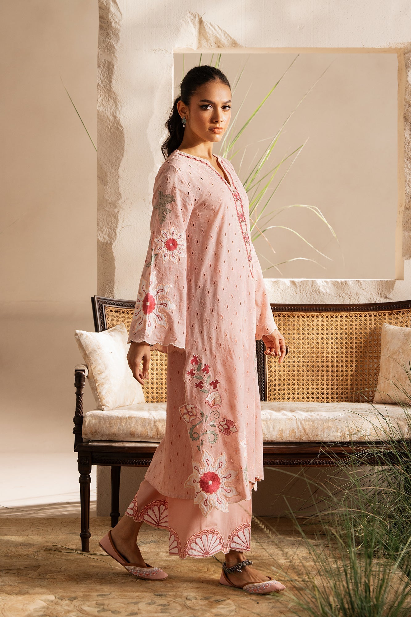 EMBROIDERED SUIT (E3413/103/315) - Image 3