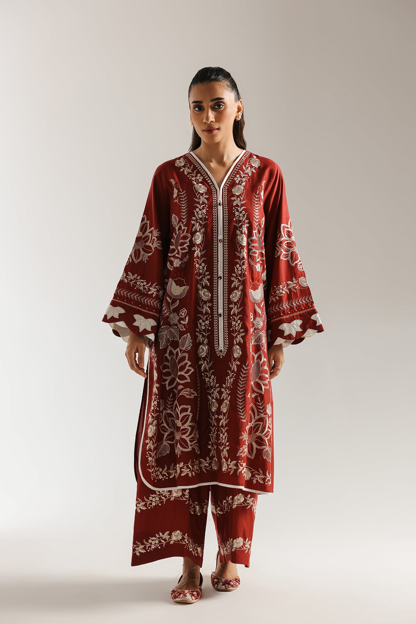 EMBROIDERED SUIT (E3447/103/404) - Image 2