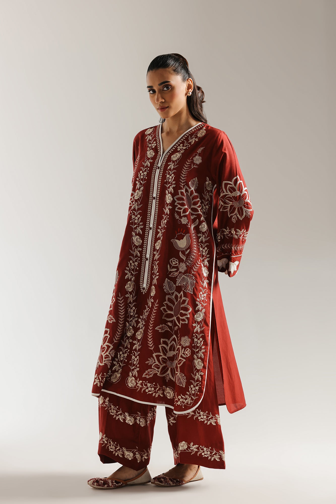 EMBROIDERED SUIT (E3447/103/404) - Image 3