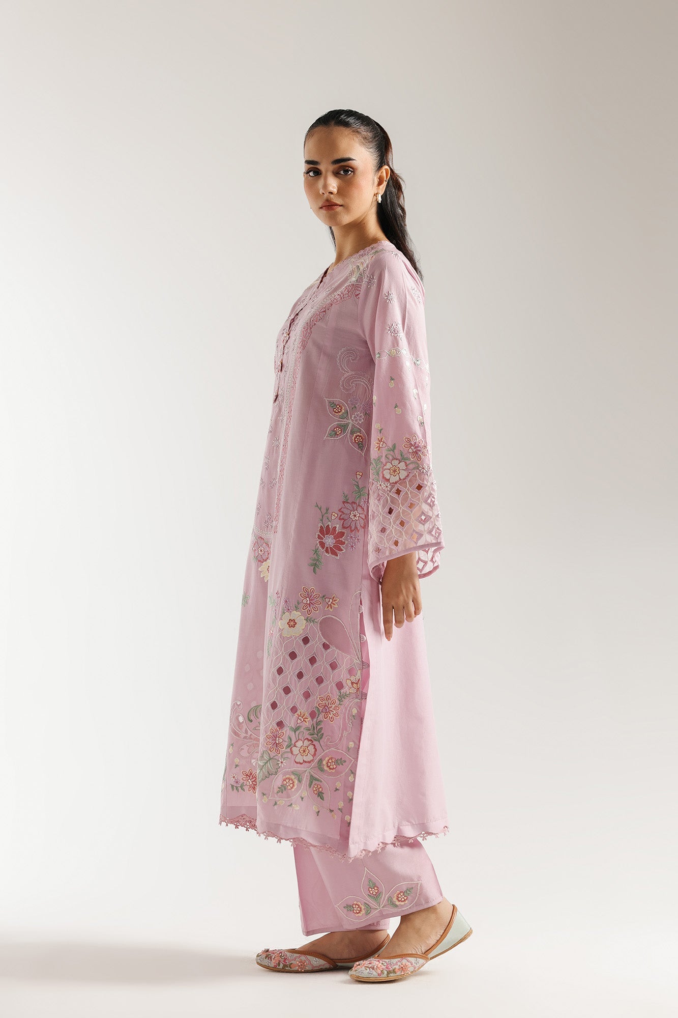EMBROIDERED SUIT (E3462/103/529) - Image 2