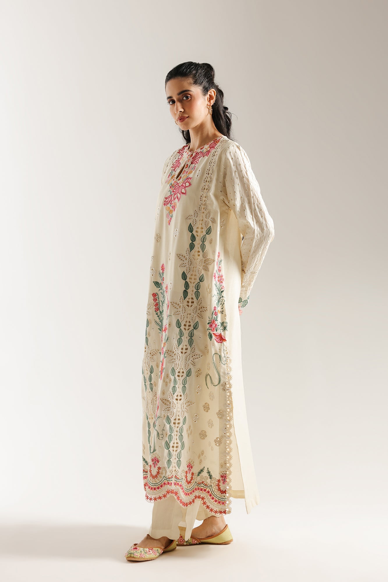 EMBROIDERED SUIT (E3463/103/110) - Image 2