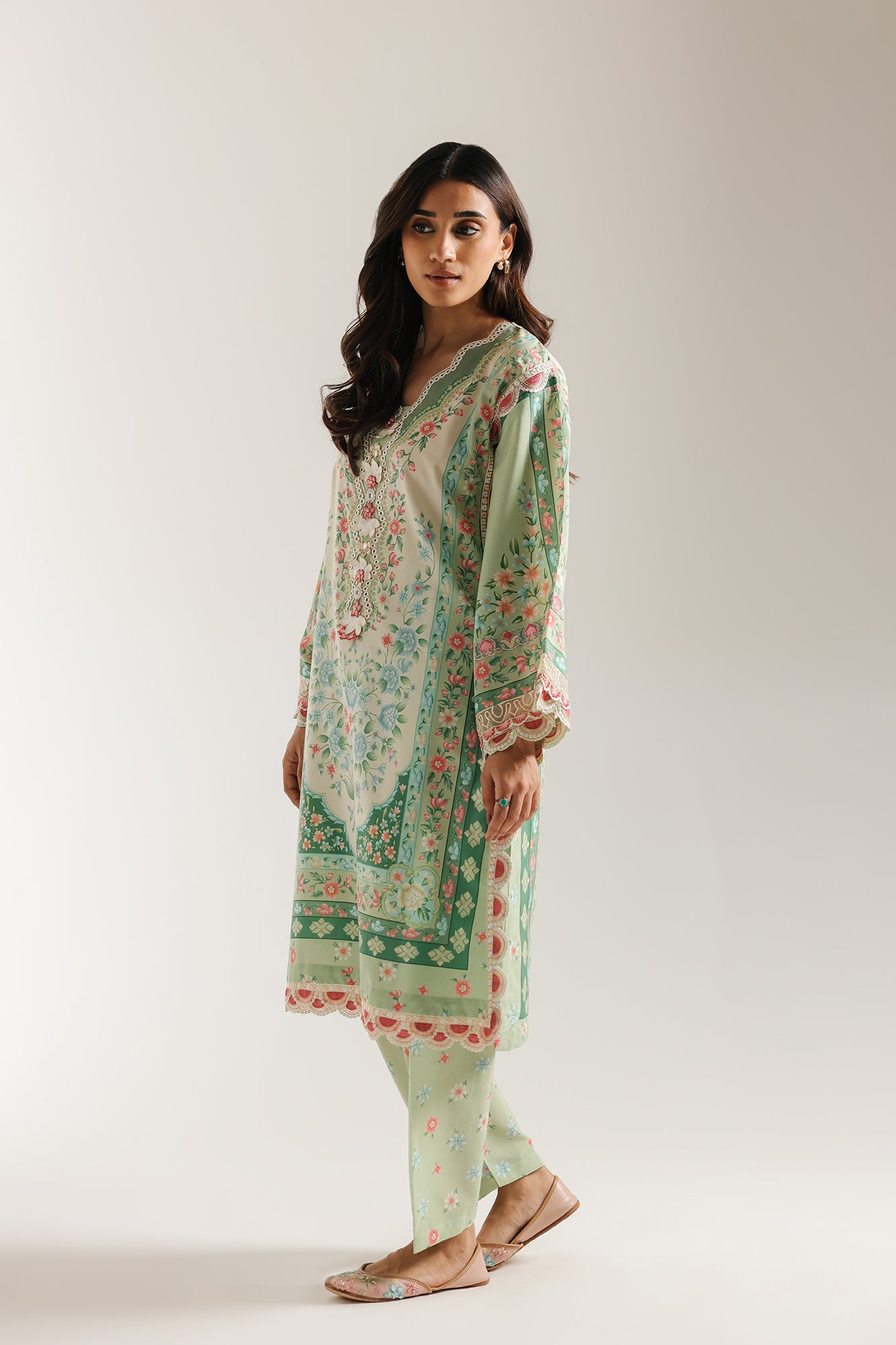 EMBROIDERED SUIT (E3468/103/709) - Image 3