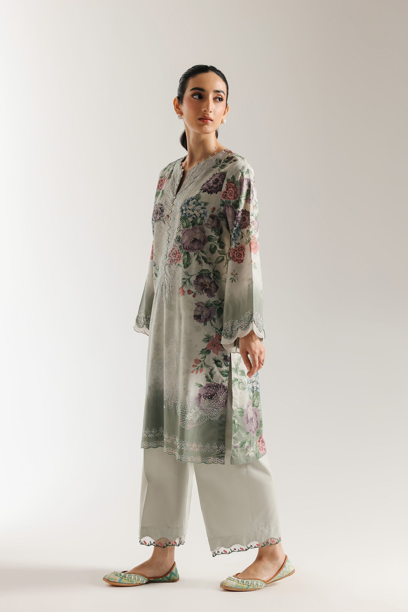 EMBROIDERED SUIT (E3477/103/817) - Image 3