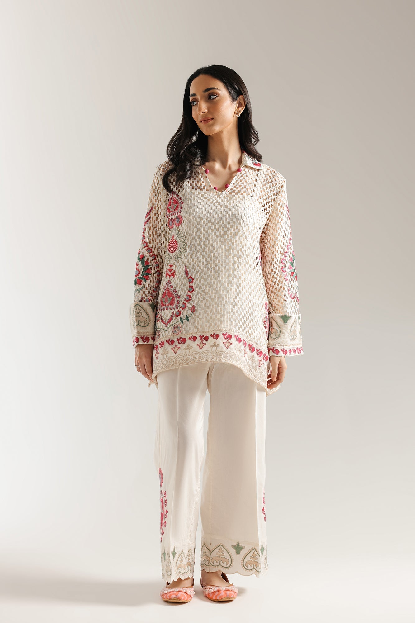 EMBROIDERED SUIT (E3487/103/002) - Image 2