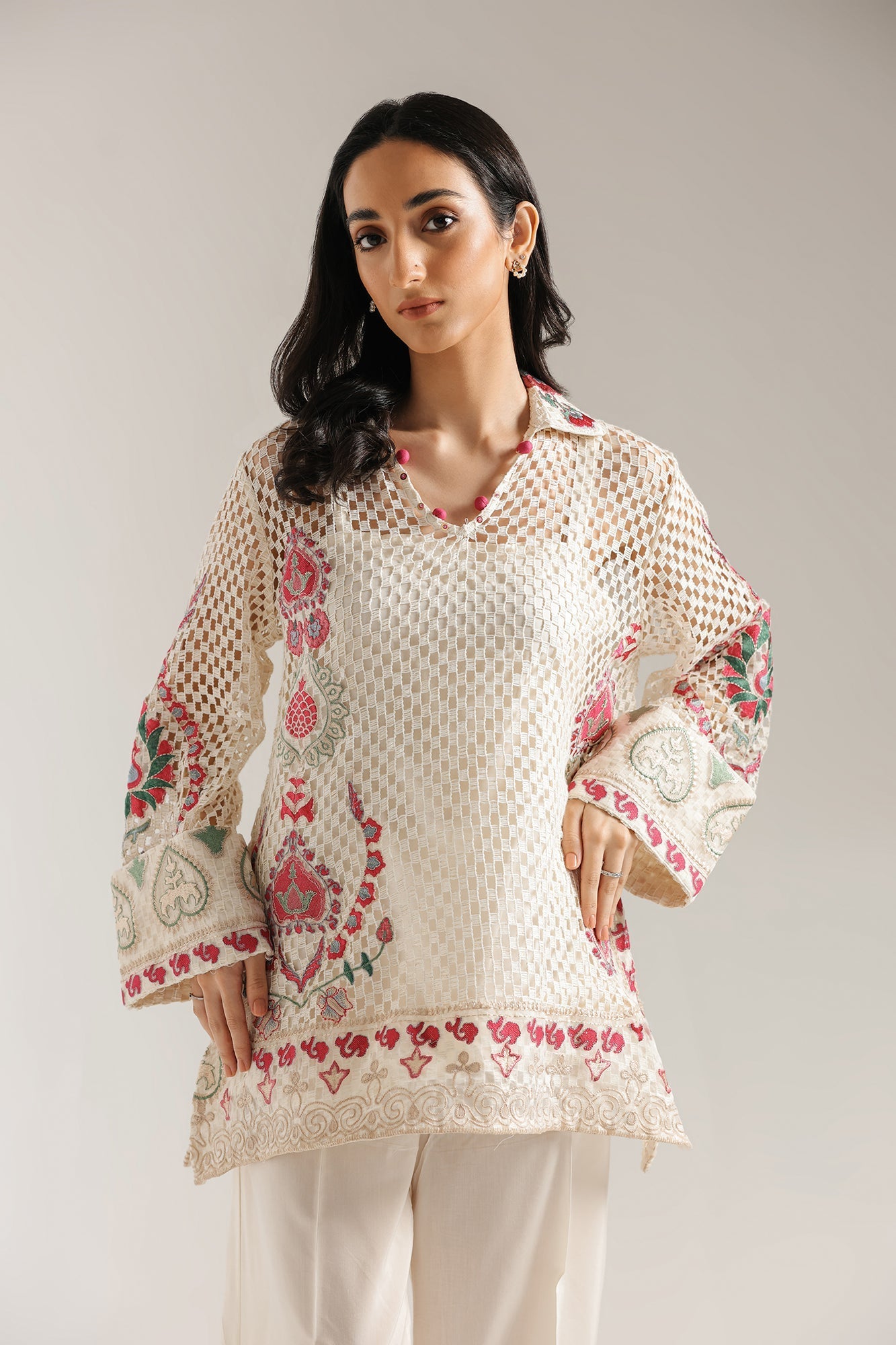EMBROIDERED SUIT (E3487/103/002) - Image 4