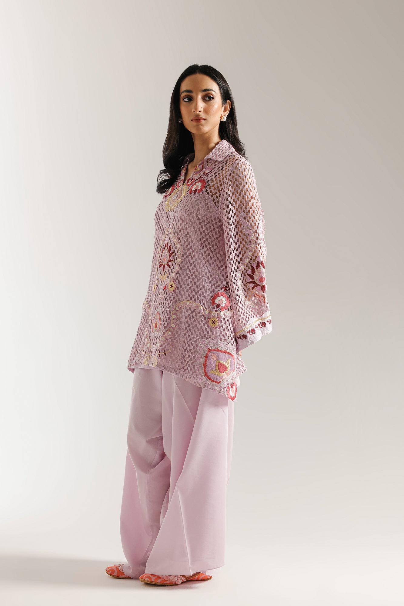 EMBROIDERED SUIT (E3488/103/513) - Image 2