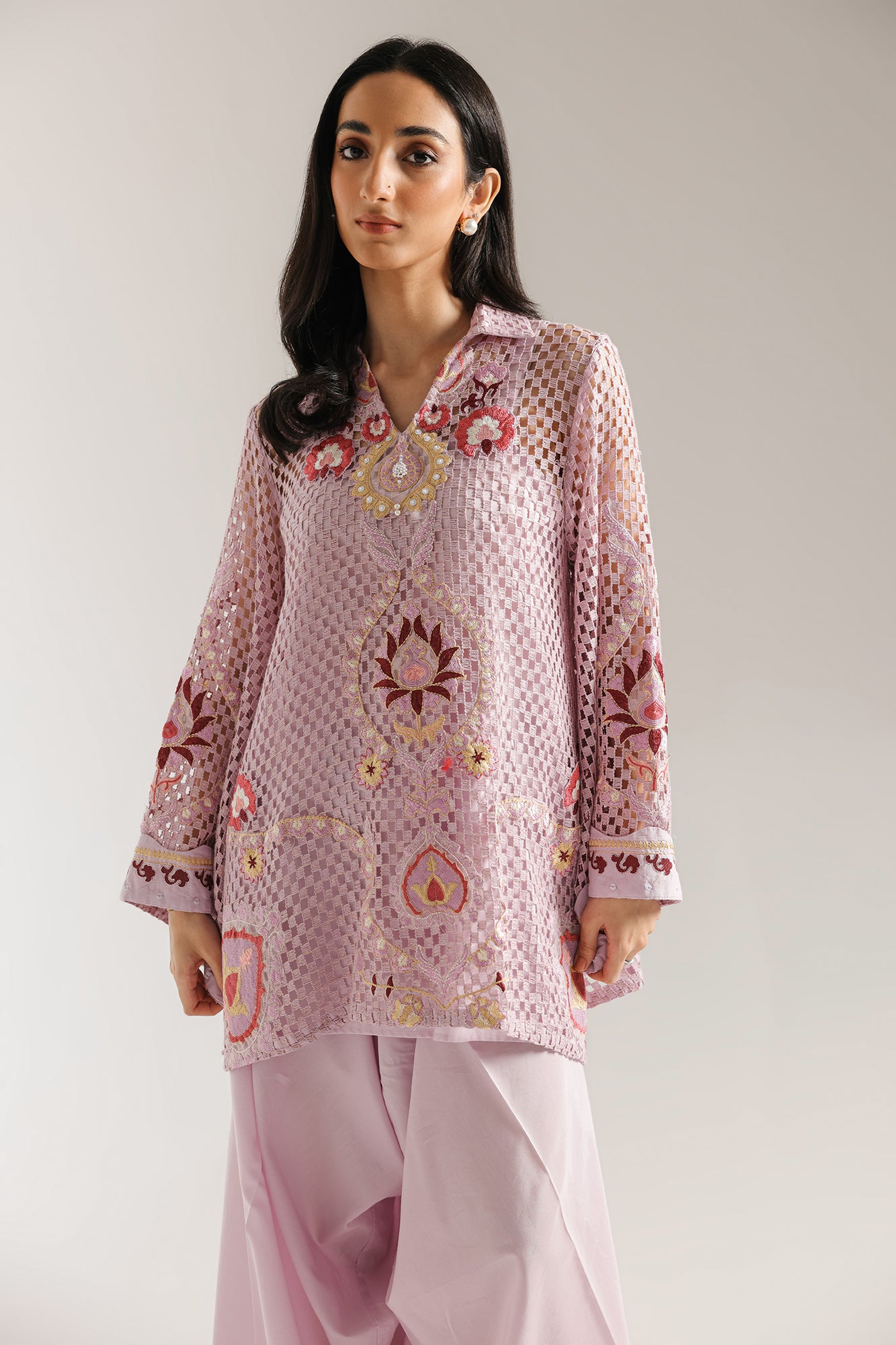 EMBROIDERED SUIT (E3488/103/513) - Image 5
