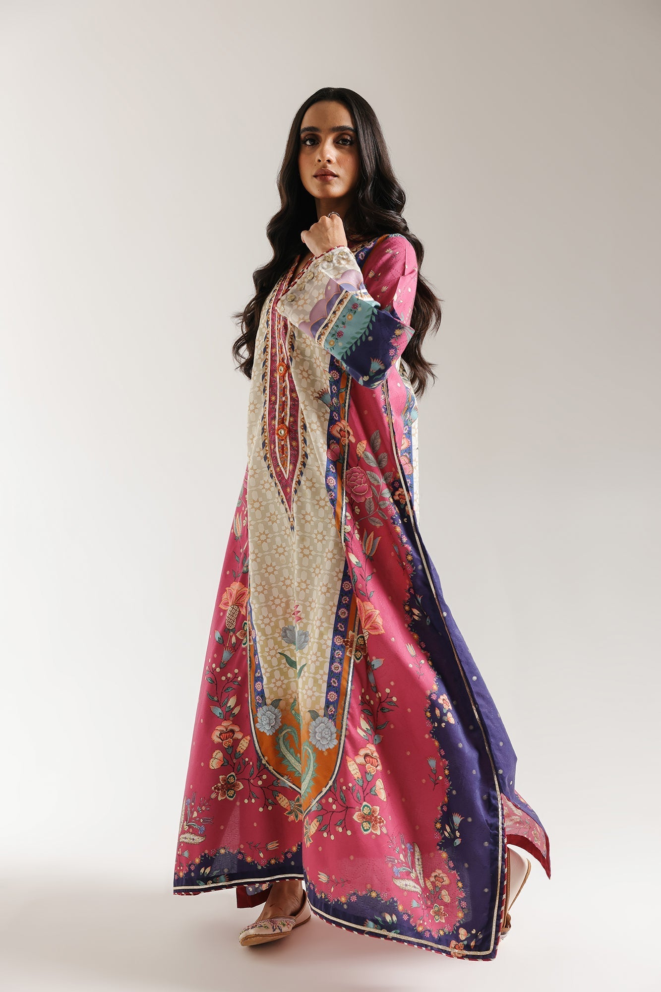 PRINTED DRESS (E3494/103/522)