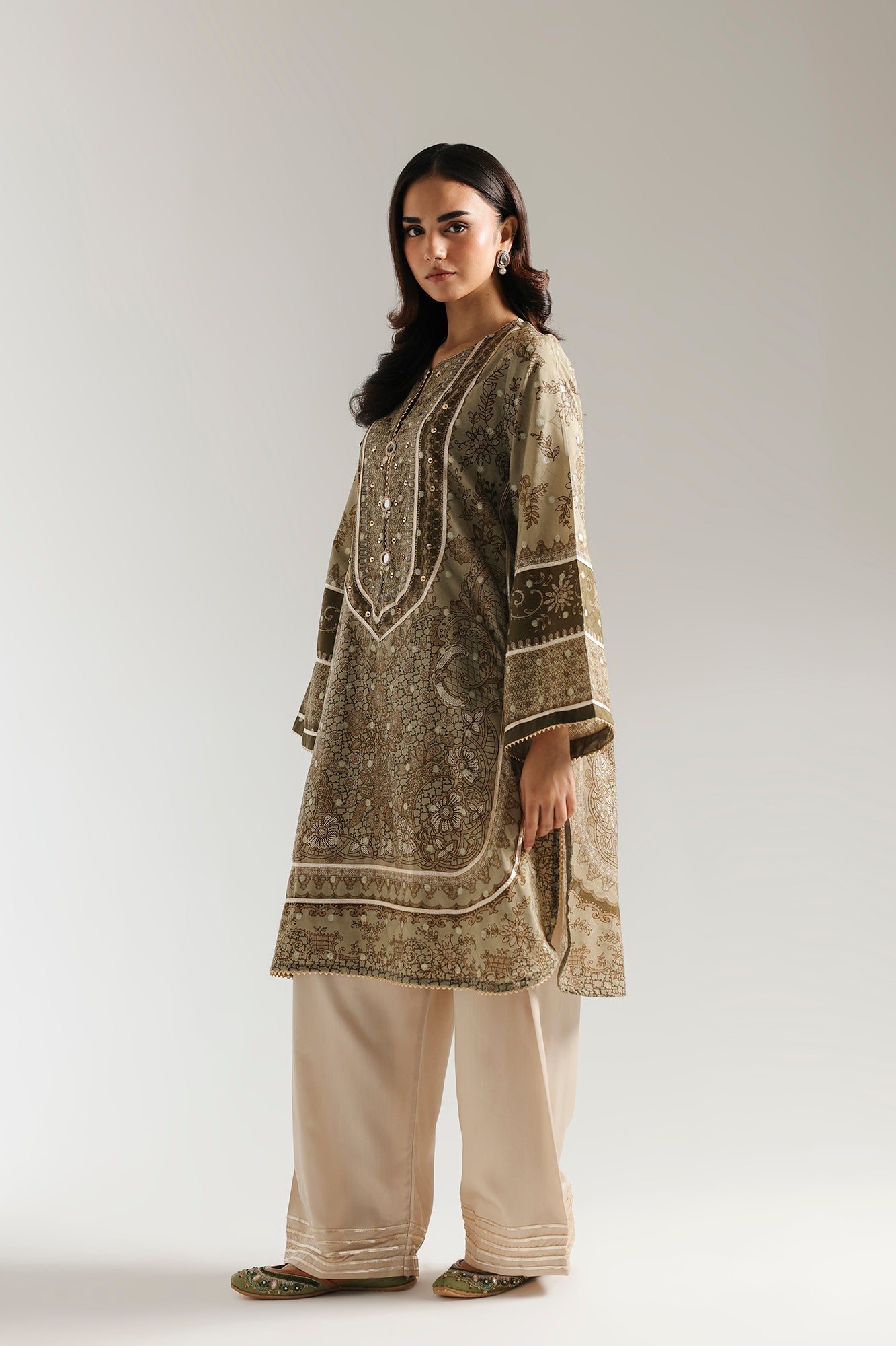 EMBROIDERED SUIT (E3505/103/006) - Image 2