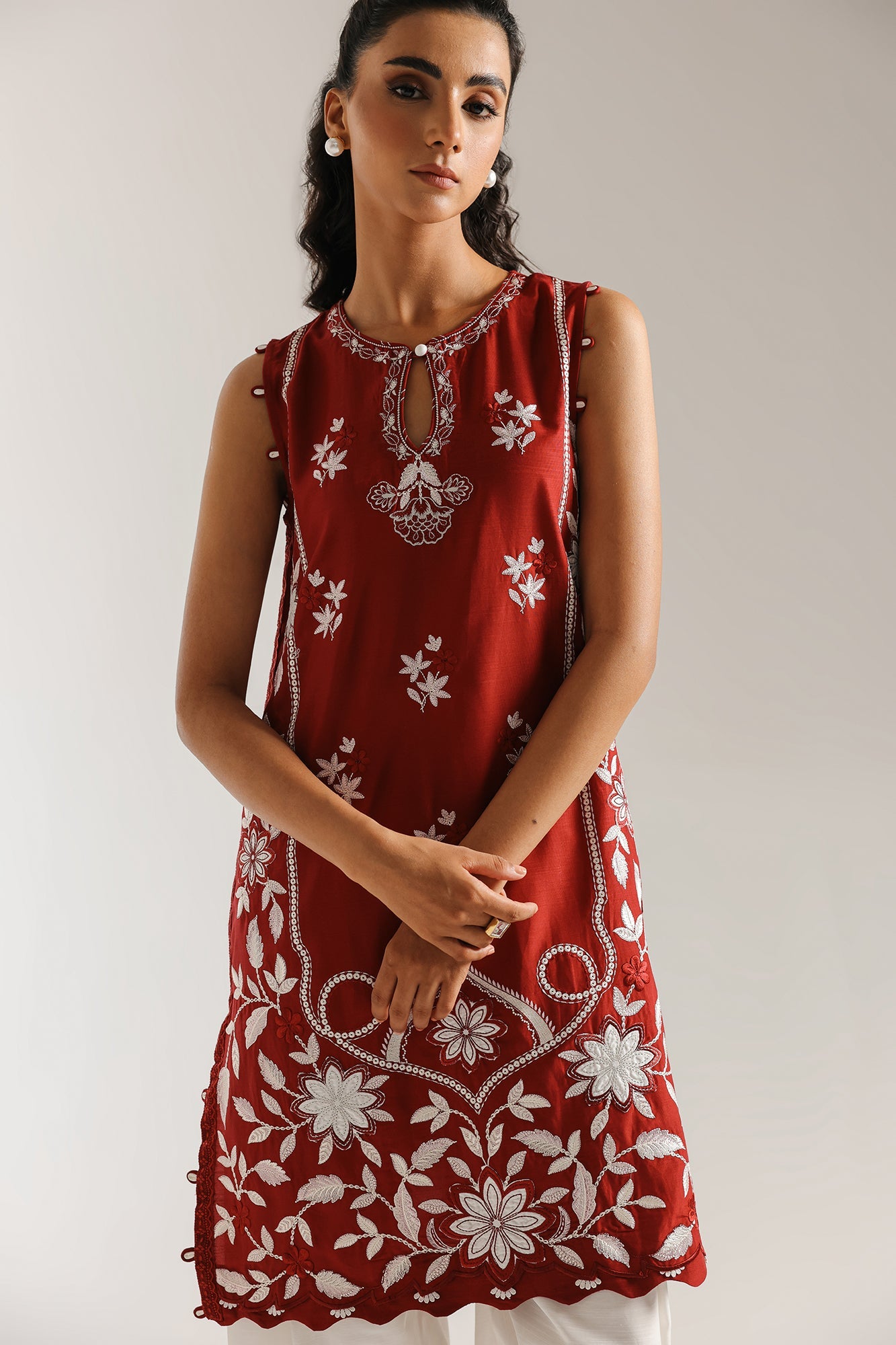 EMBROIDERED SUIT (E3507/103/402) - Image 5
