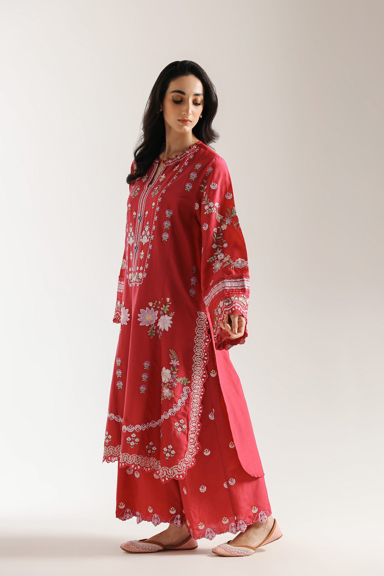 EMBROIDERED SUIT (E3512/103/407) - Image 4