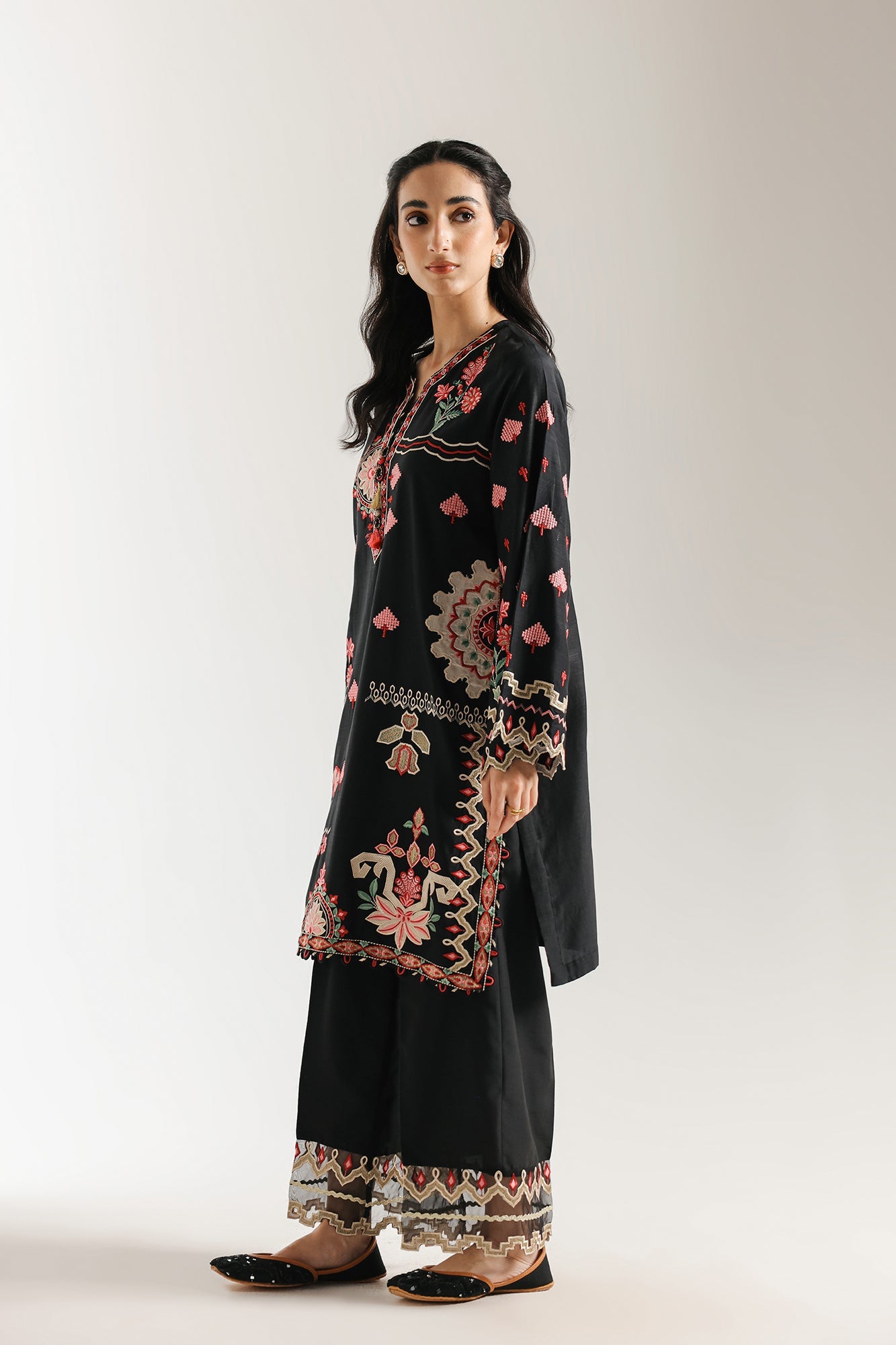 EMBROIDERED SUIT (E3518/103/902) - Image 2