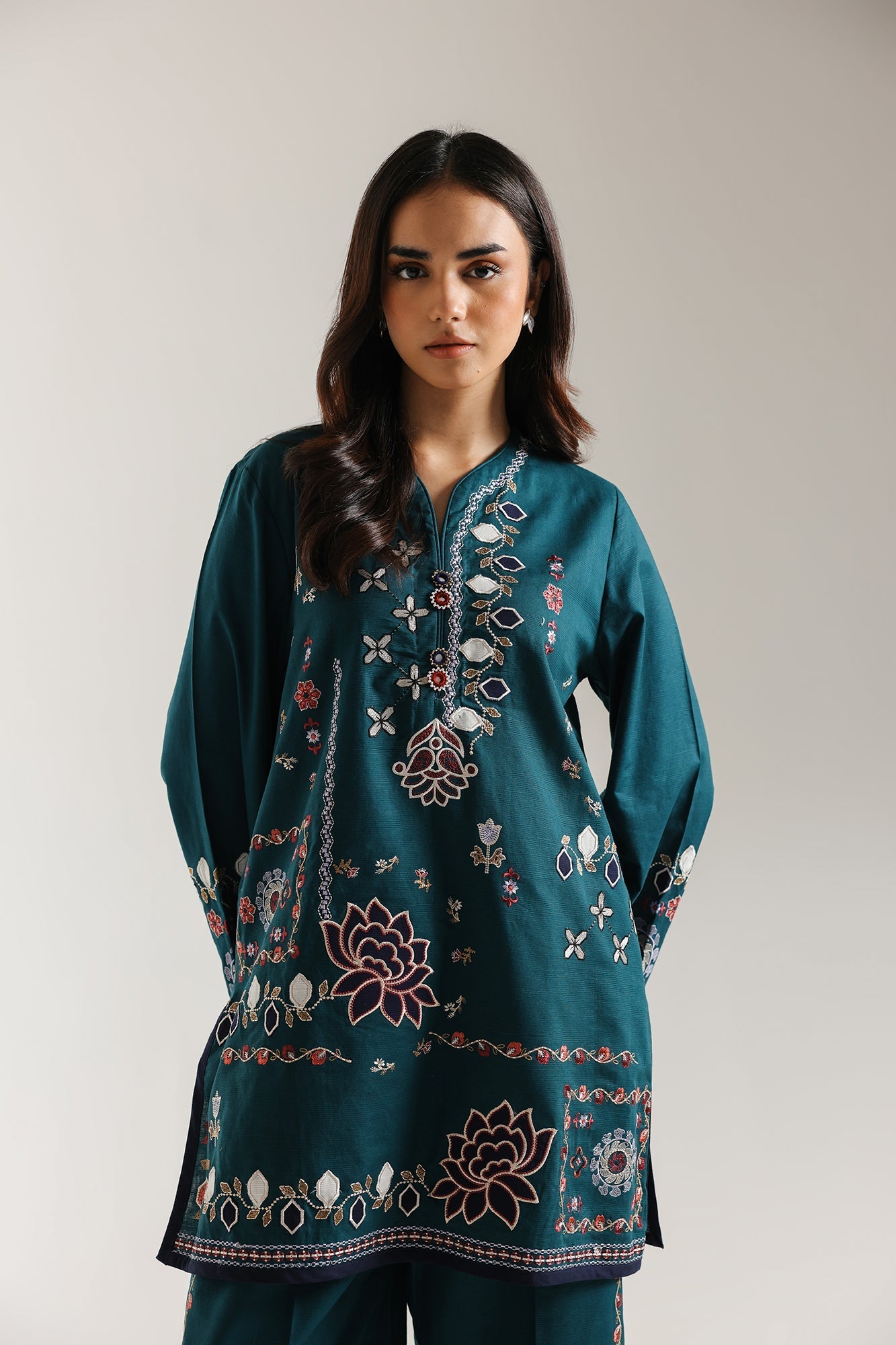 EMBROIDERED SUIT (E3605/103/602) - Image 5