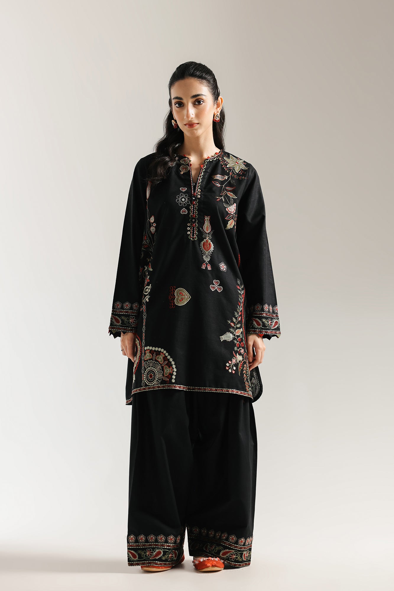 EMBROIDERED SUIT (E3607/103/902) - Image 2