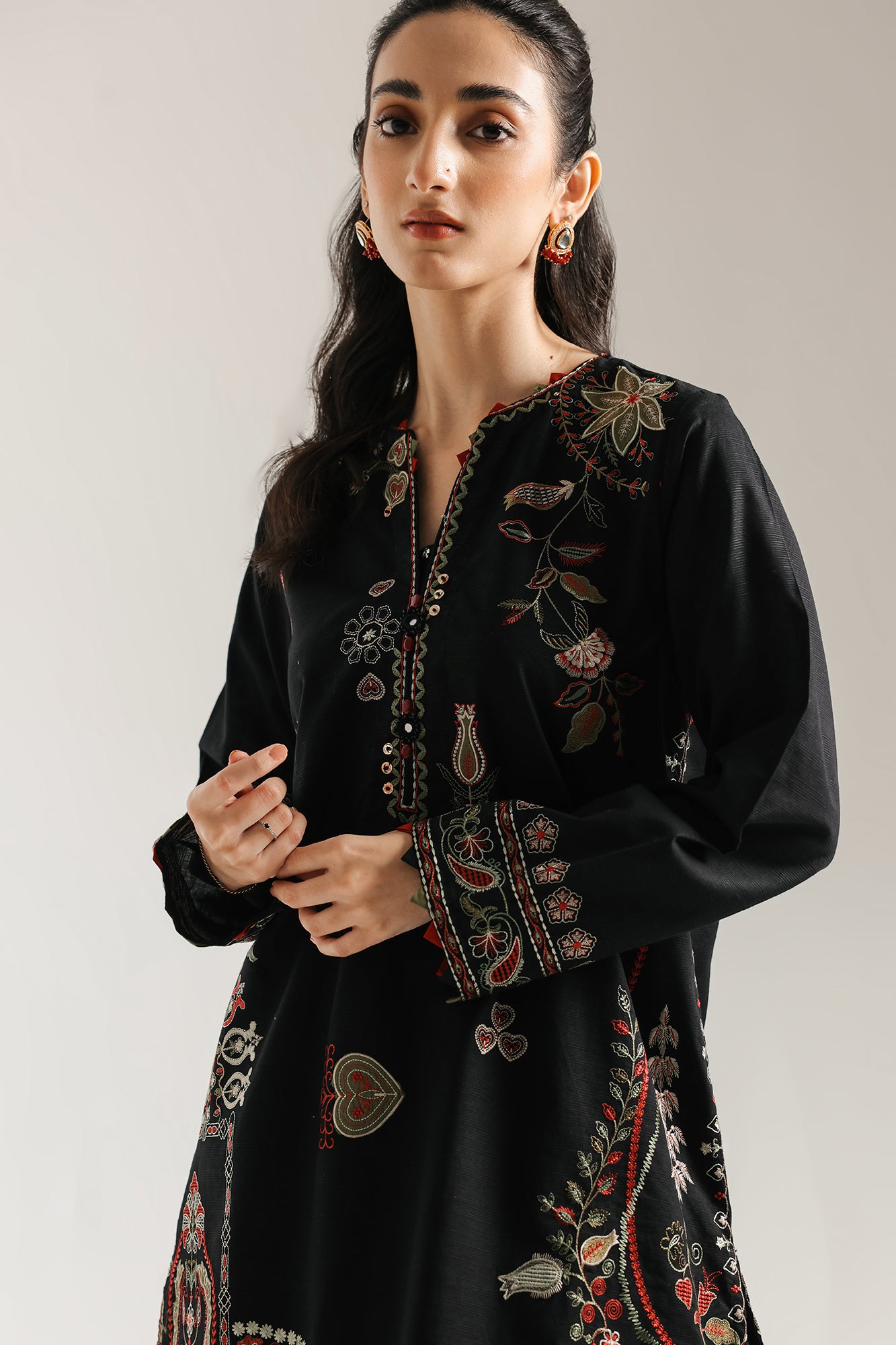EMBROIDERED SUIT (E3607/103/902) - Image 4